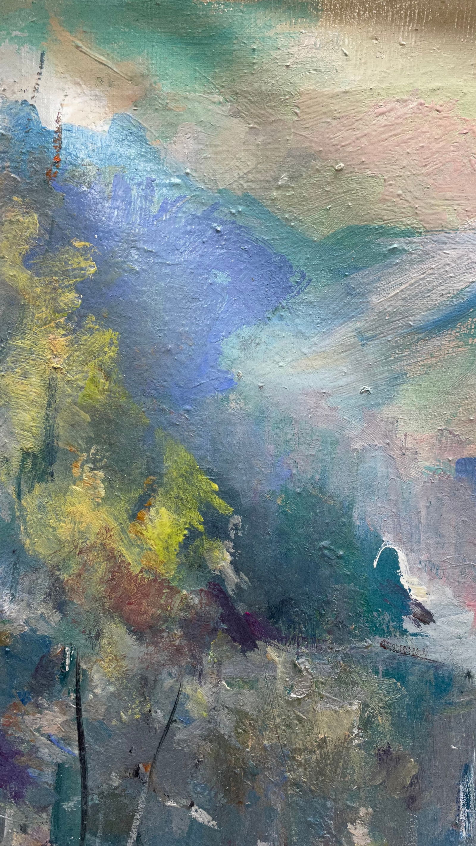 Oil painting Waterfall Ivan Romanyuk - 7