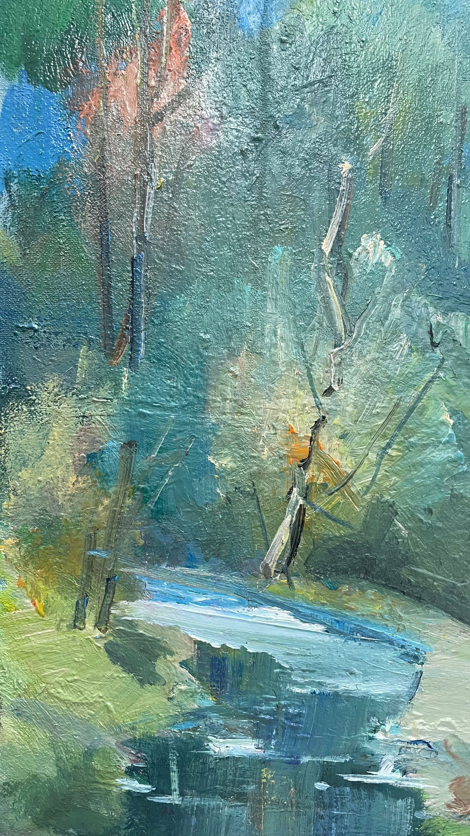 Oil painting Mountain path Ivan Romanyuk - 4