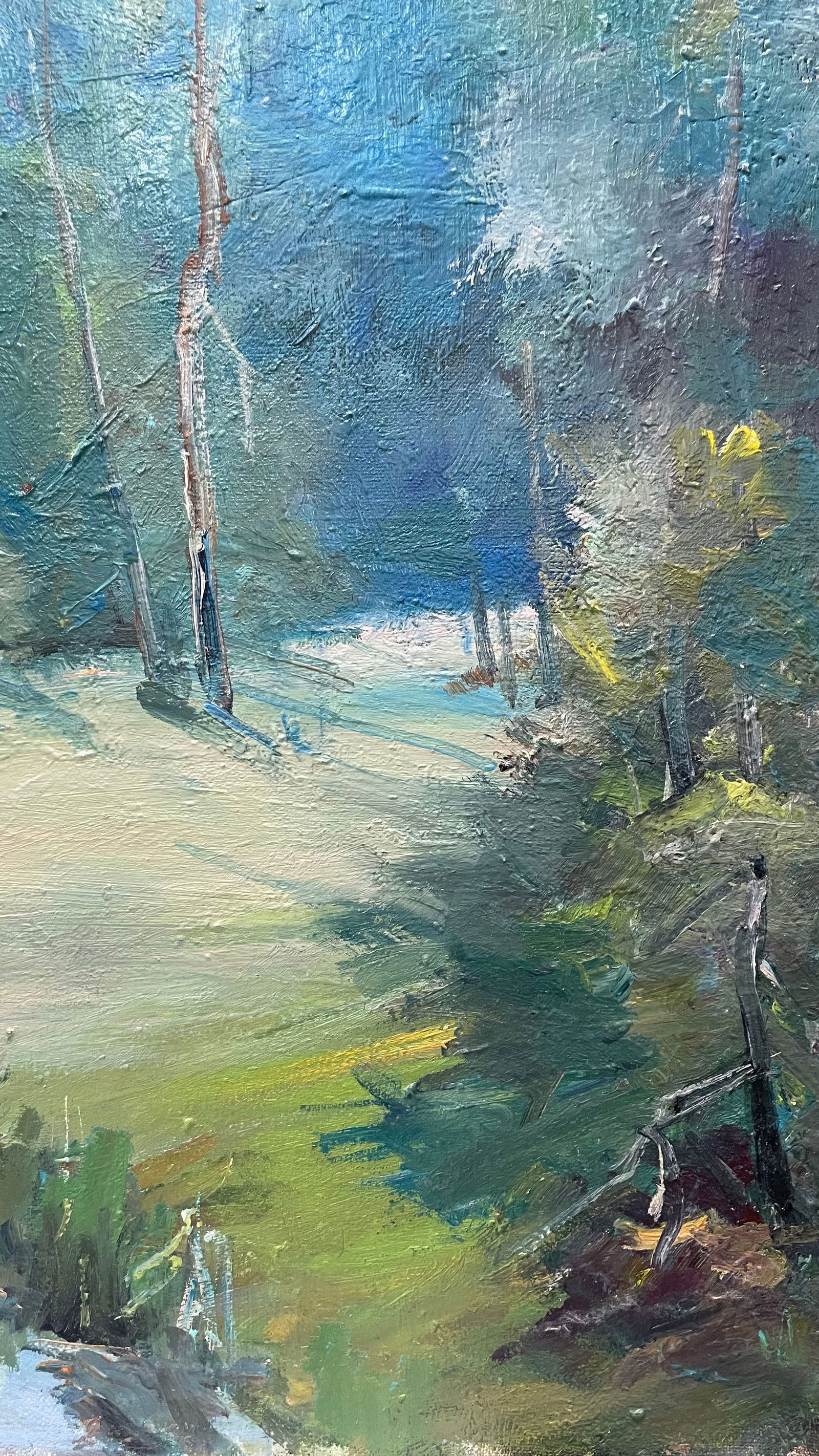 Oil painting Mountain path Ivan Romanyuk - 6