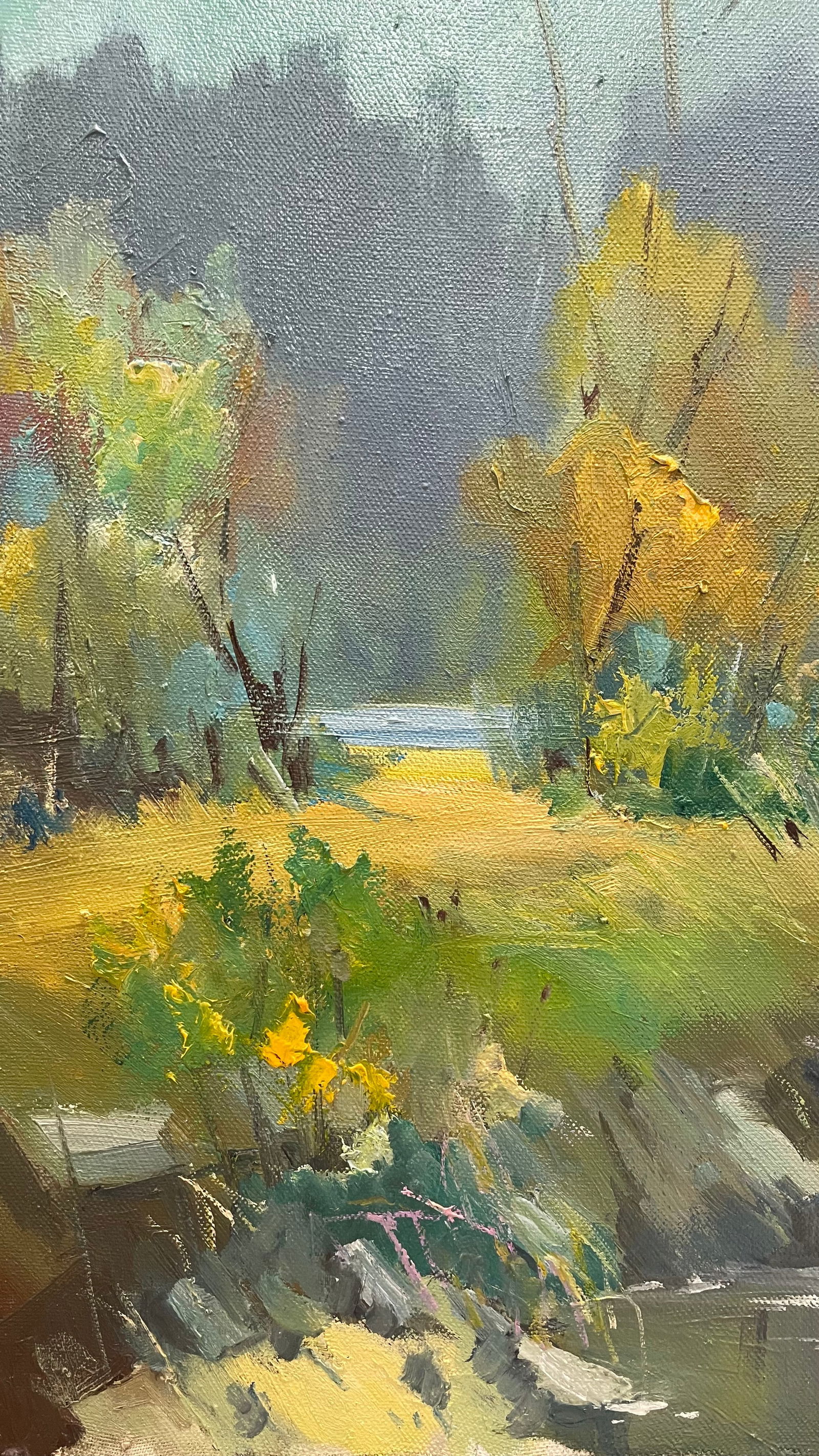 Oil painting Distant mountains Ivan Romanyuk - 5