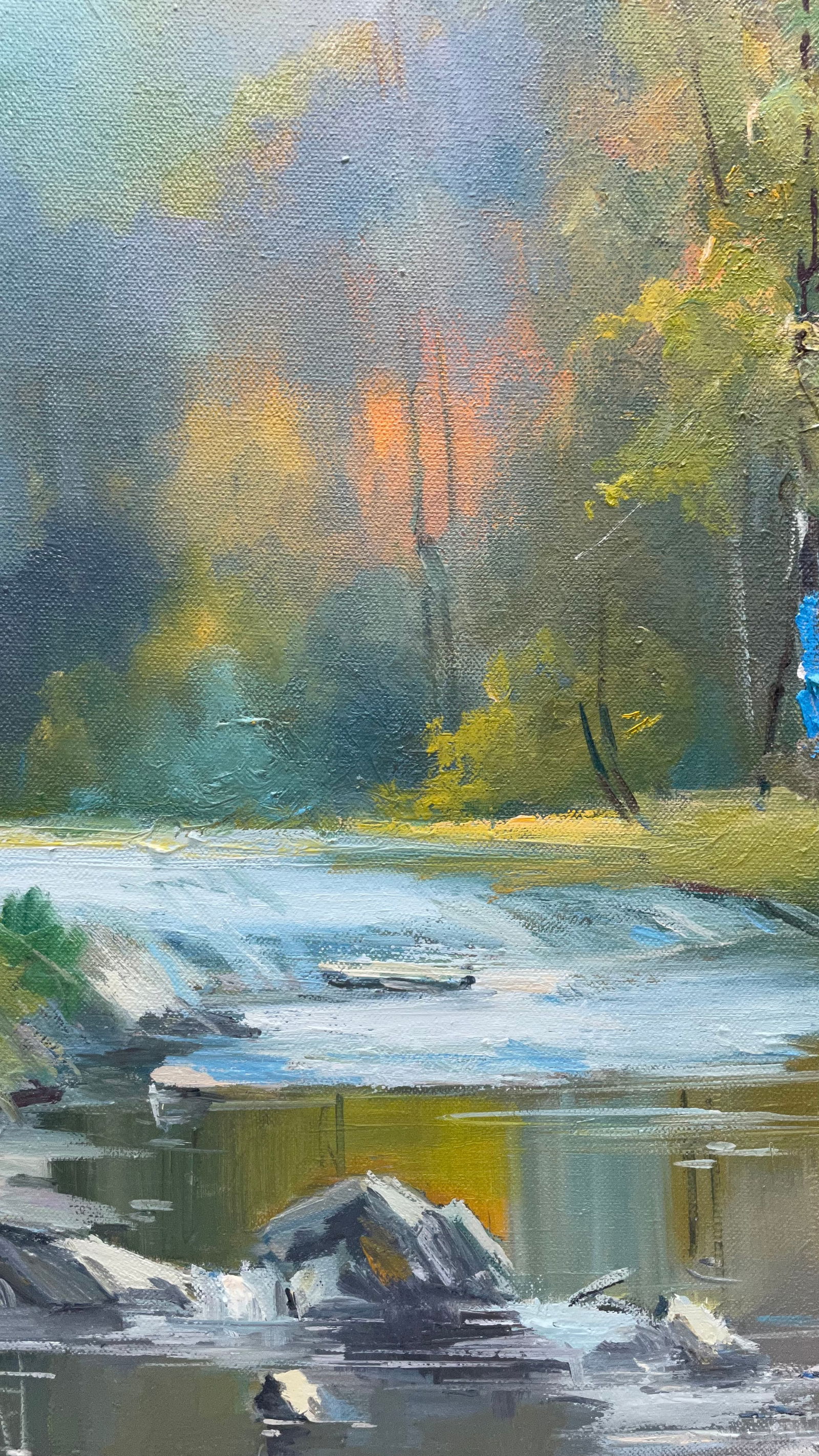 Oil painting Distant mountains Ivan Romanyuk - 6