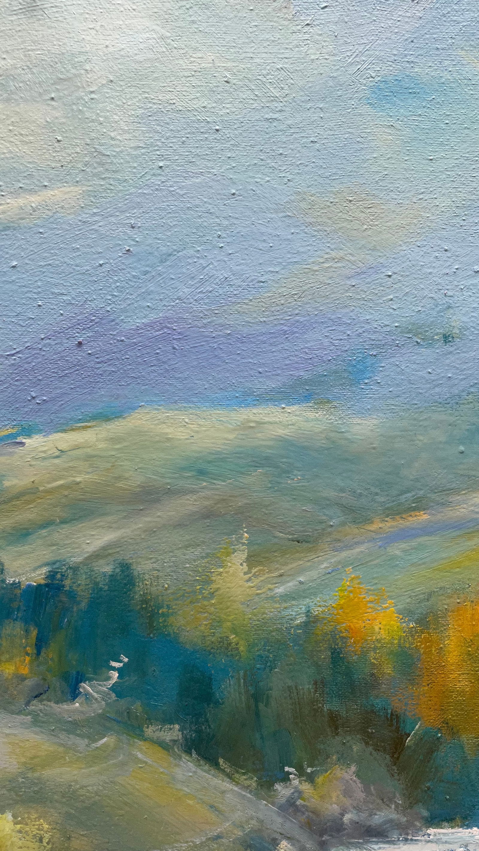 Oil painting Purple evening Ivan Romanyuk - 10