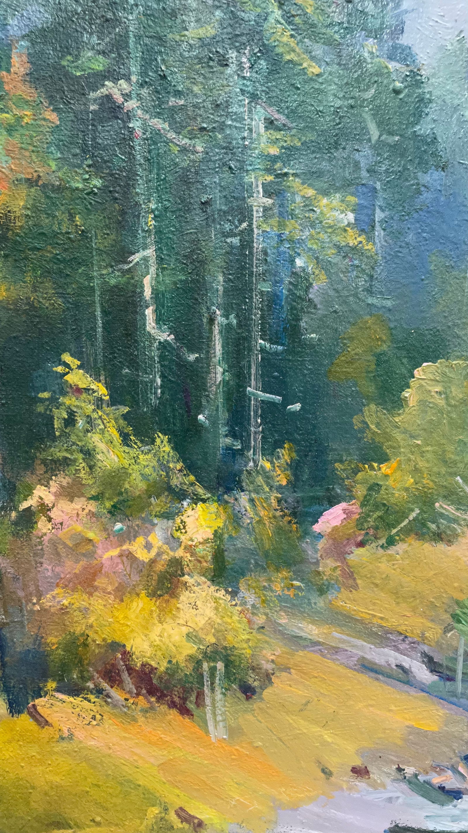 Oil painting Purple evening Ivan Romanyuk - 5