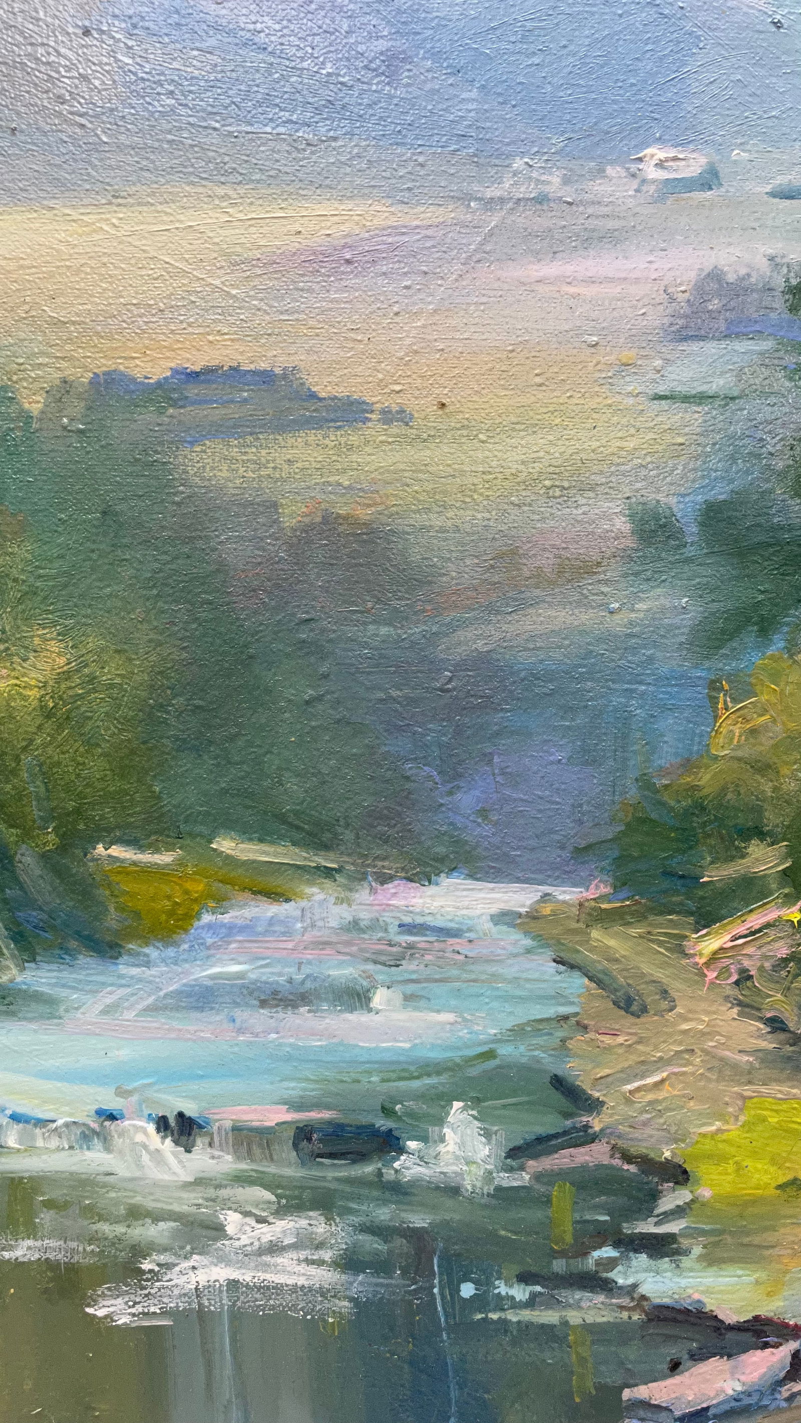 Oil painting Purple evening Ivan Romanyuk - 6