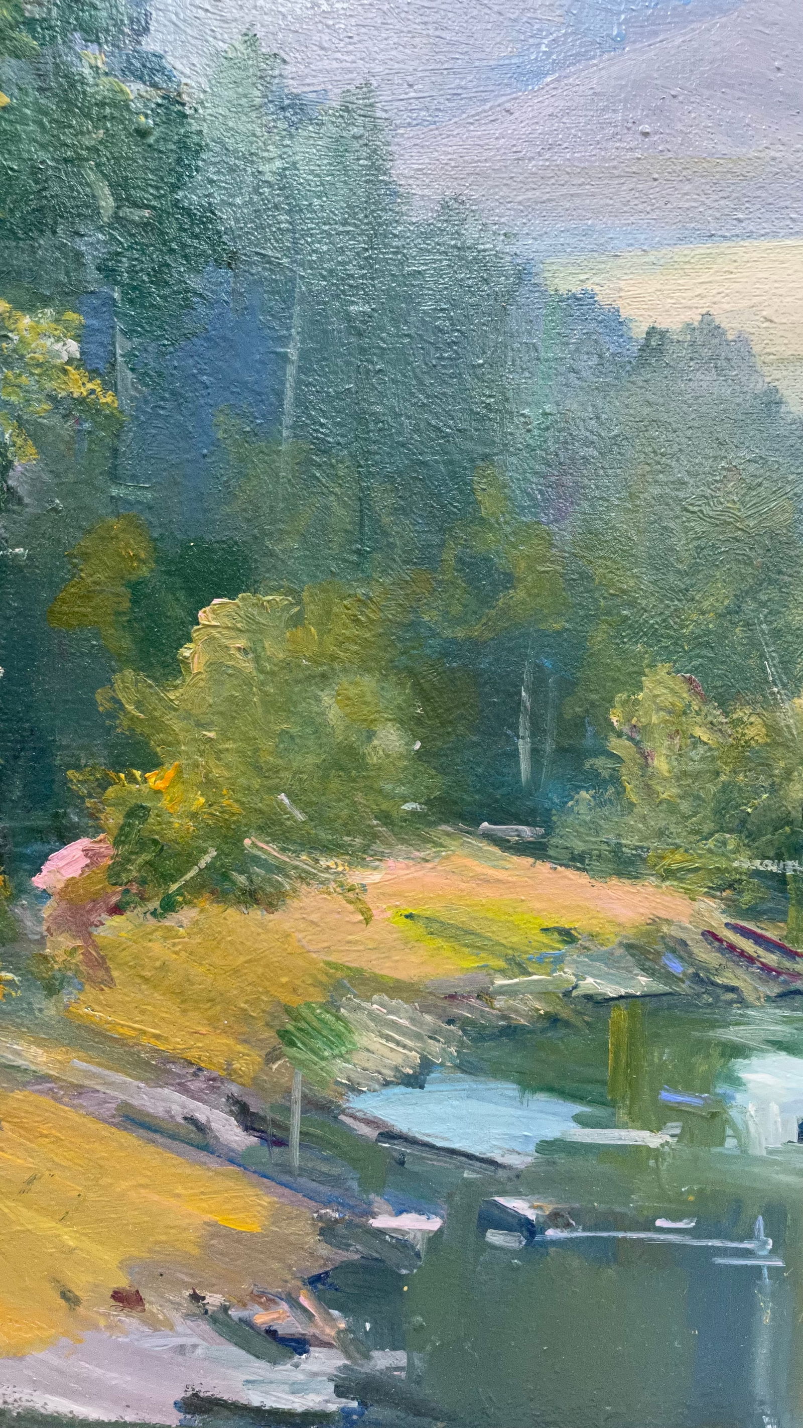 Oil painting Purple evening Ivan Romanyuk - 7