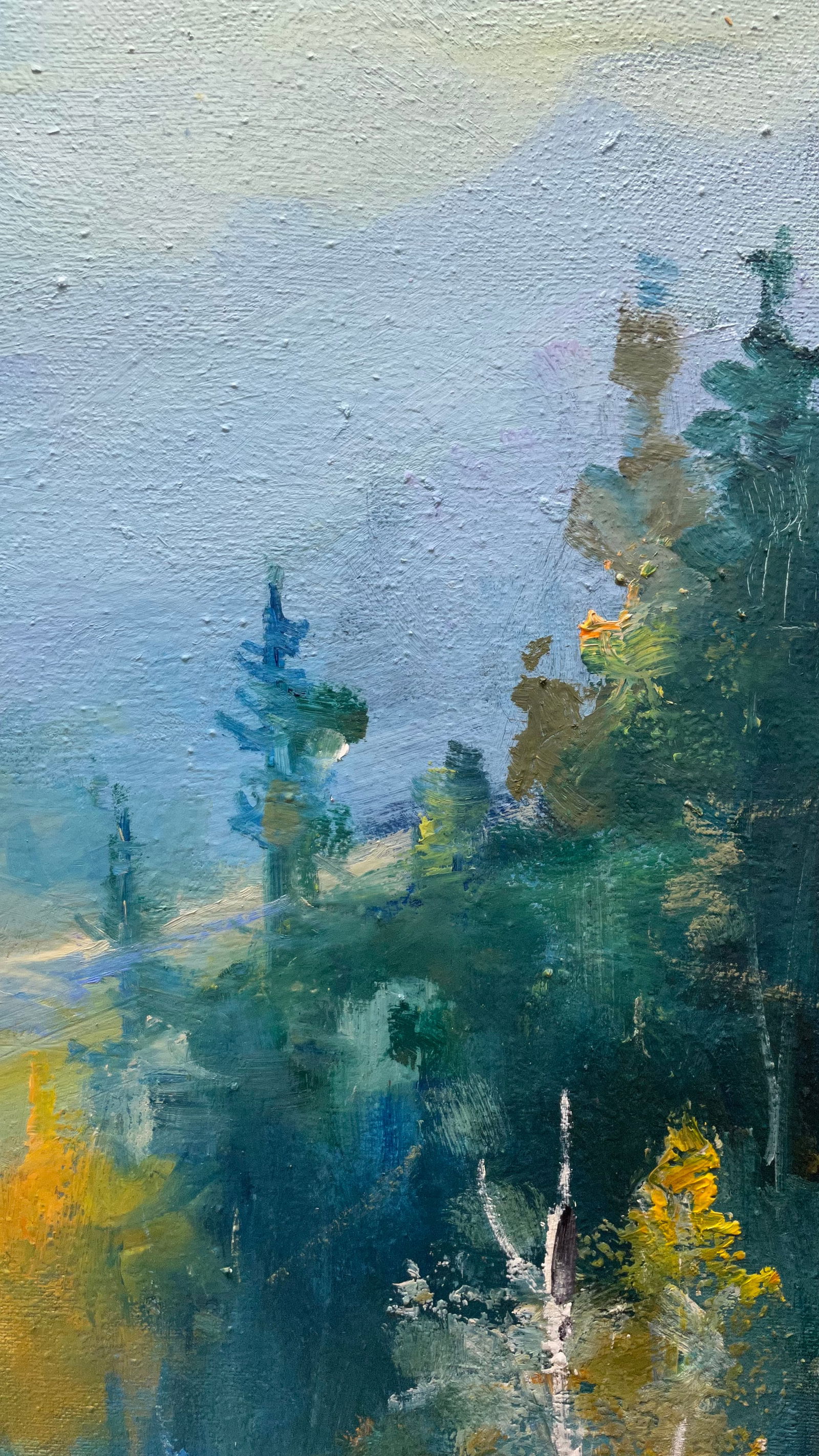 Oil painting Purple evening Ivan Romanyuk - 9