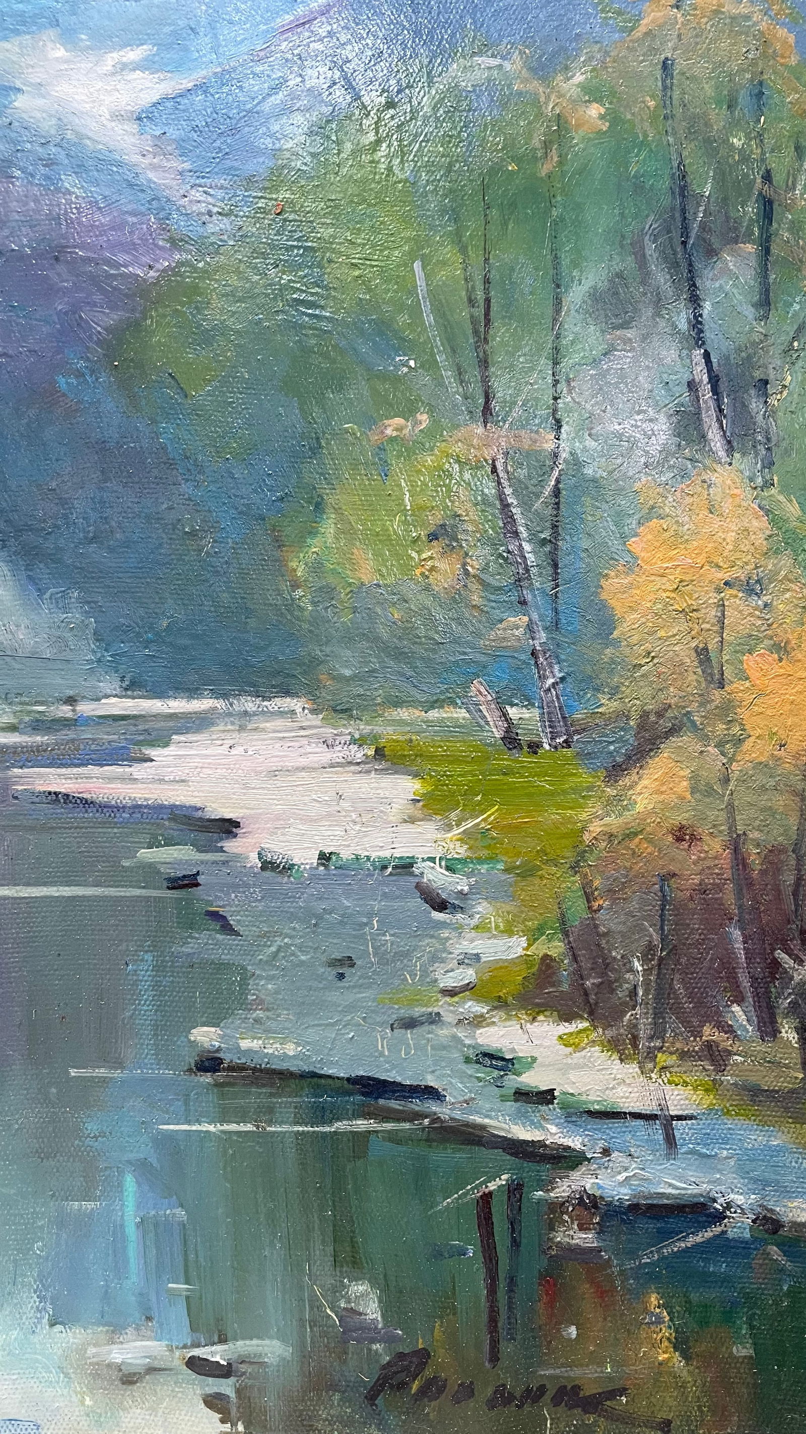 Oil painting Melting Ivan Romanyuk - 7