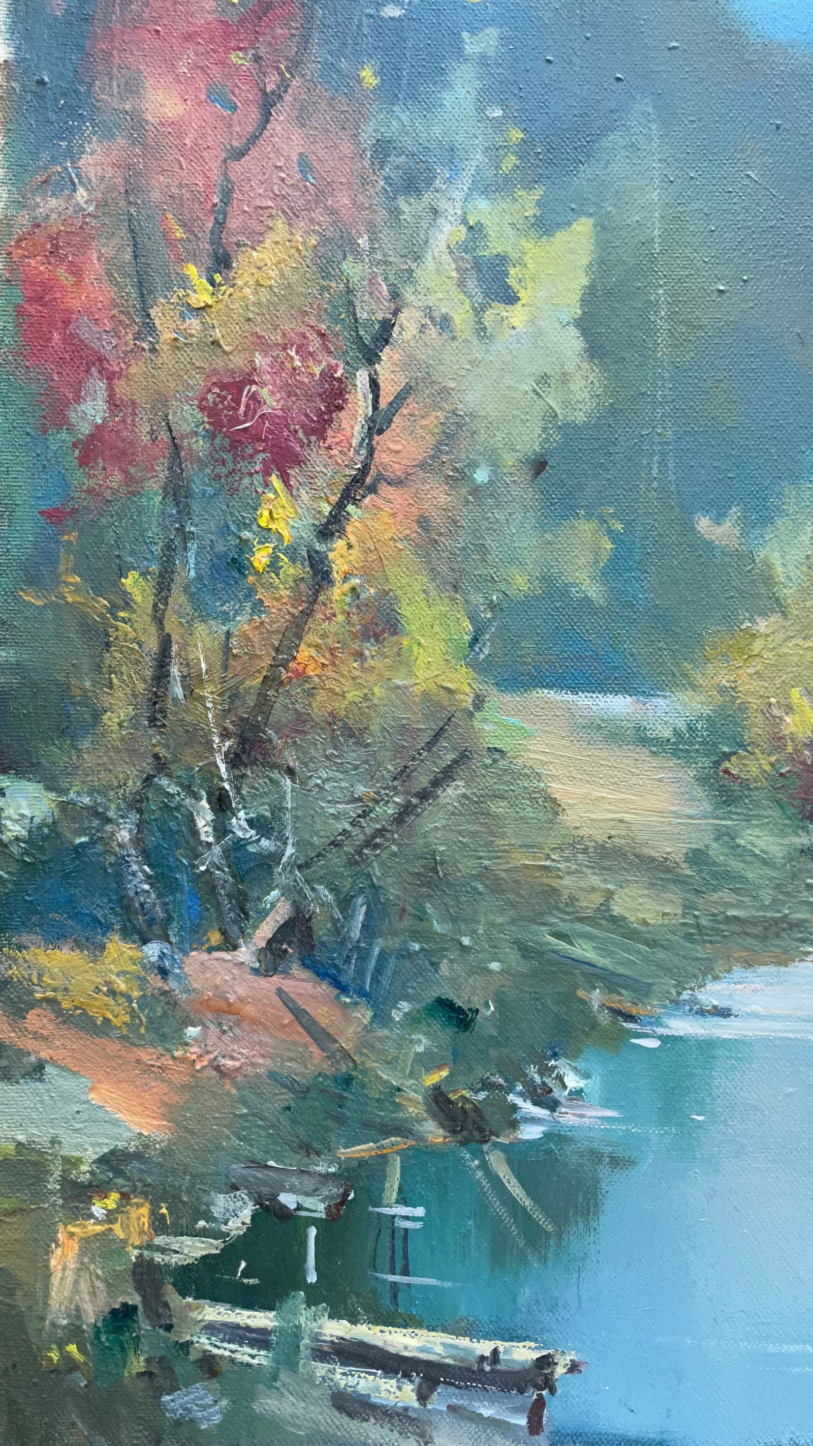 Oil painting Wind in th mountains Ivan Romanyuk - 5