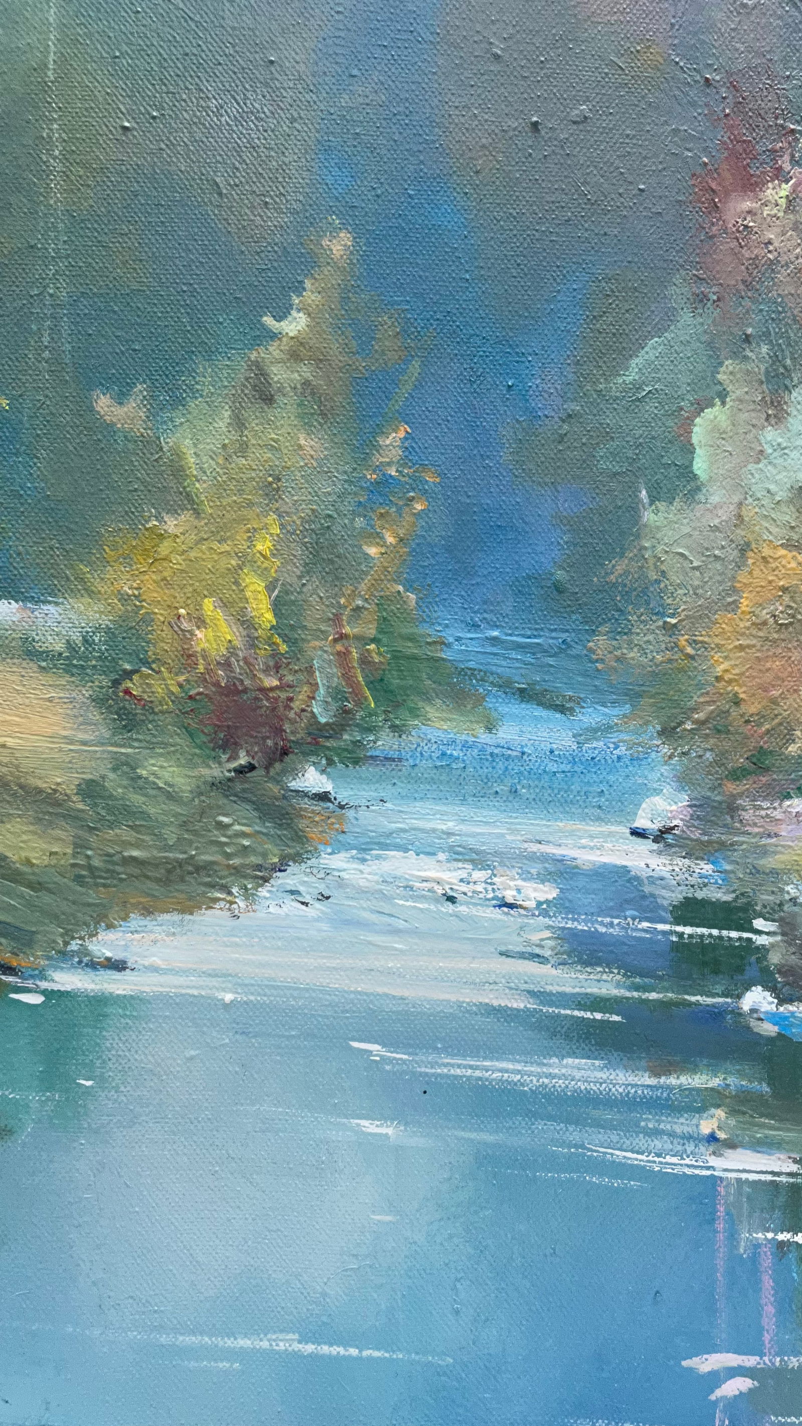 Oil painting Wind in th mountains Ivan Romanyuk - 6