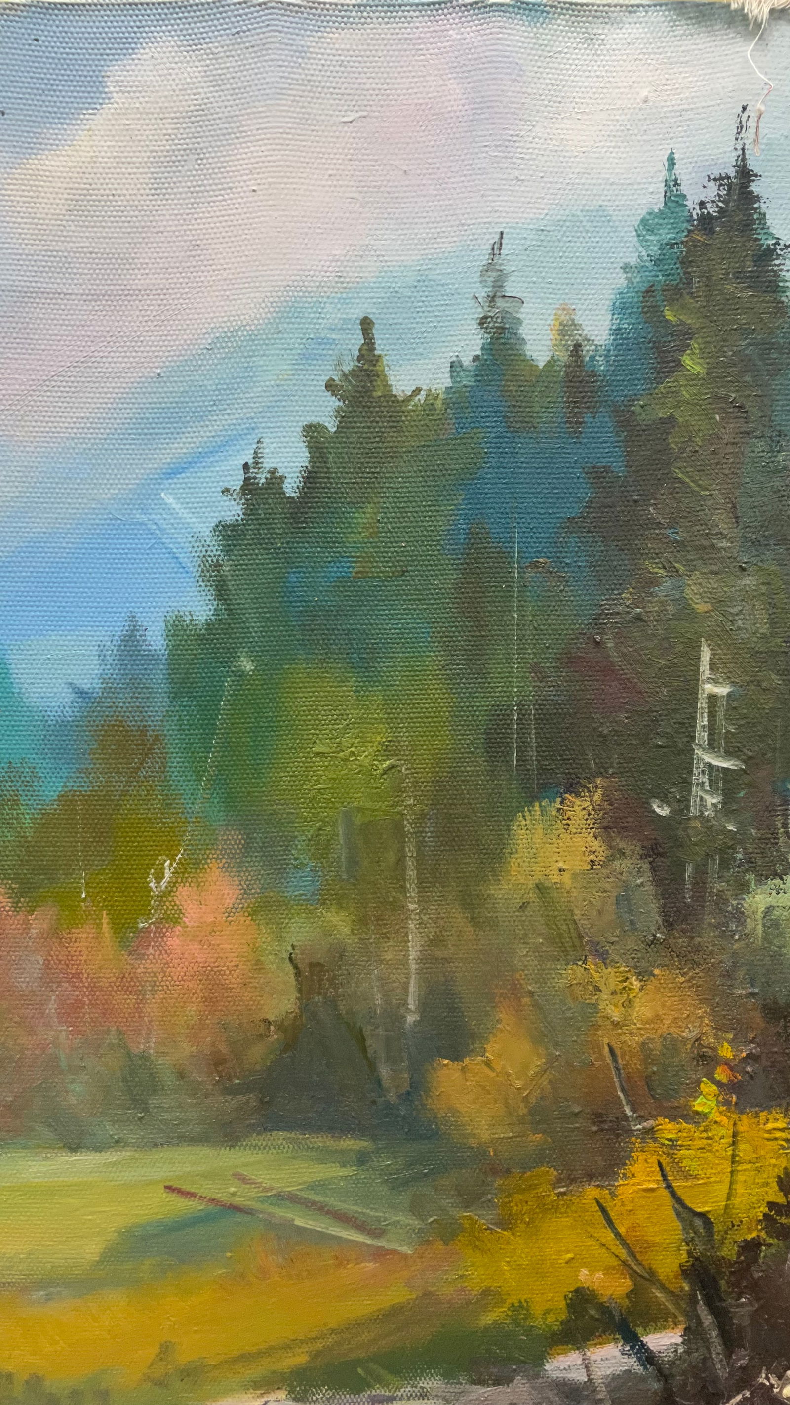 Oil painting Silent hills Ivan Romanyuk - 4