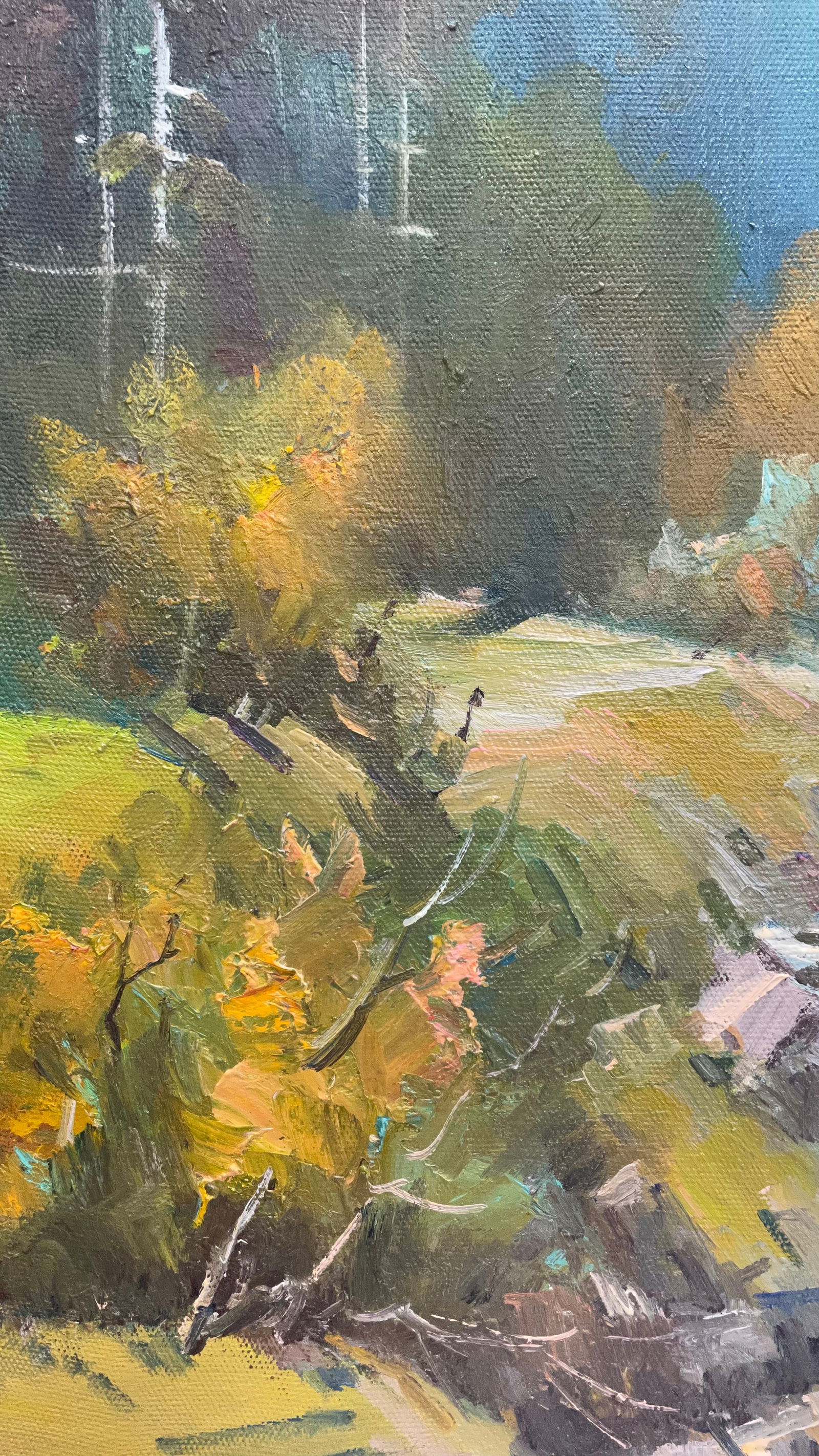 Oil painting Silent hills Ivan Romanyuk - 5