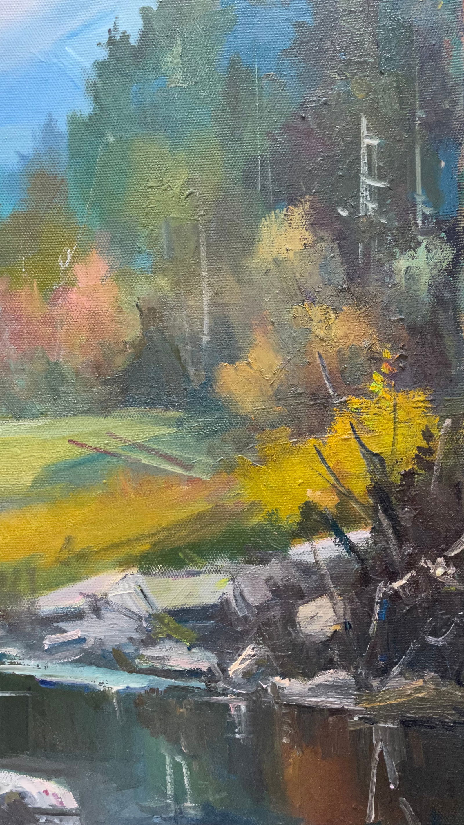 Oil painting Silent hills Ivan Romanyuk - 7