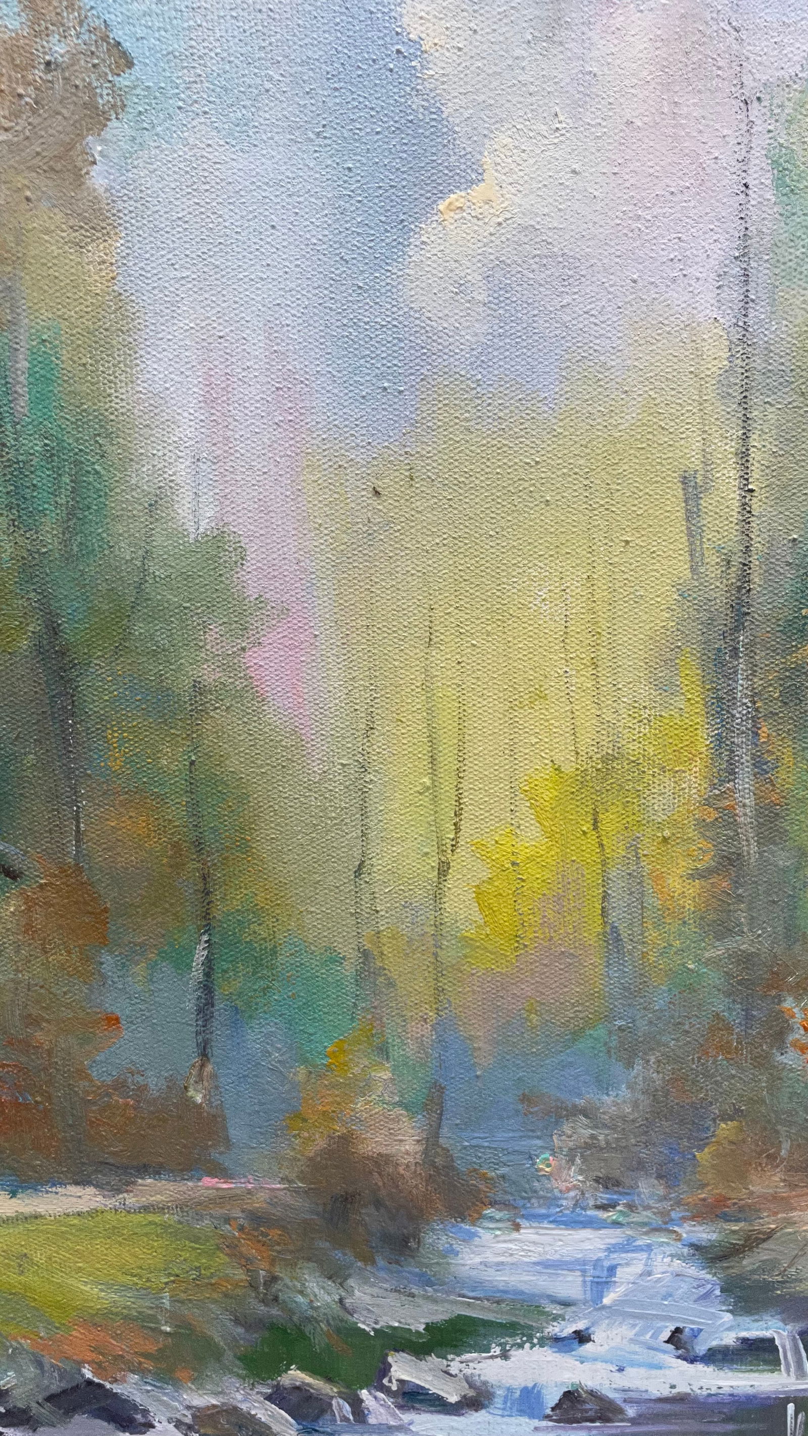 Oil painting Autumn morning Ivan Romanyuk - 3