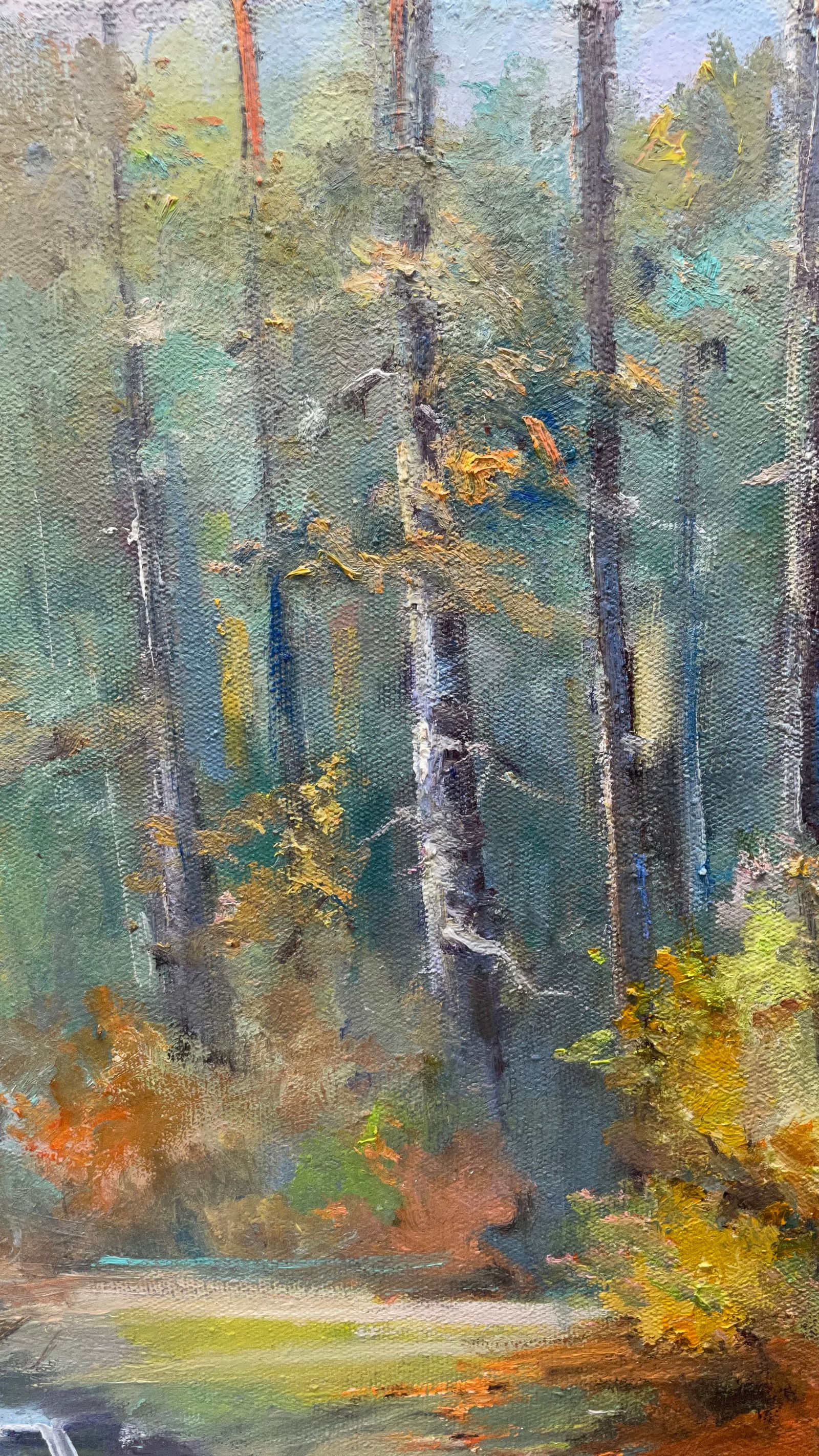 Oil painting Autumn morning Ivan Romanyuk - 4