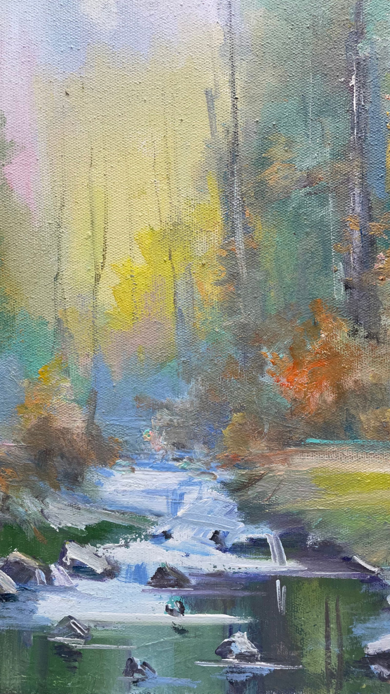 Oil painting Autumn morning Ivan Romanyuk - 6