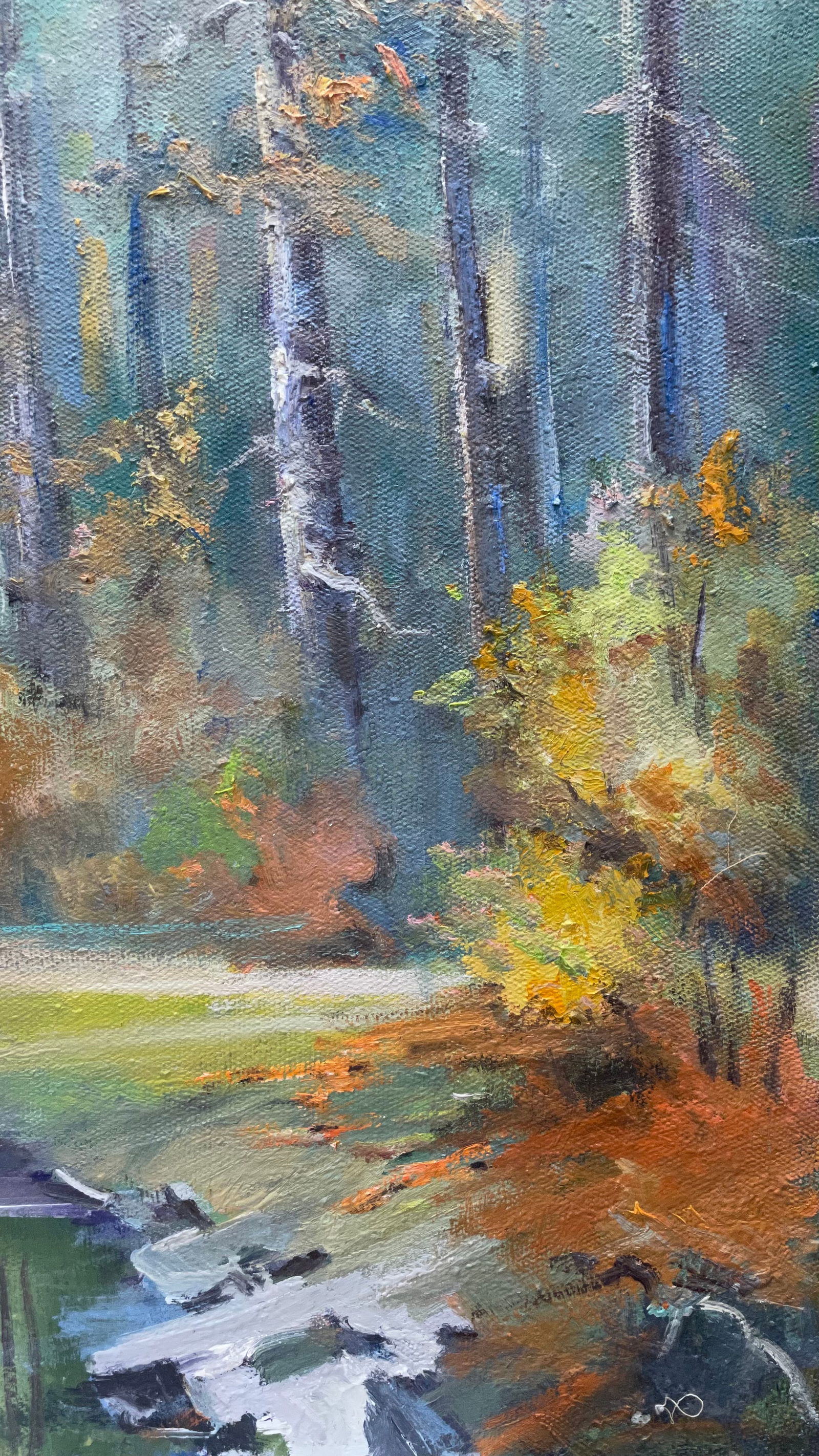 Oil painting Autumn morning Ivan Romanyuk - 7