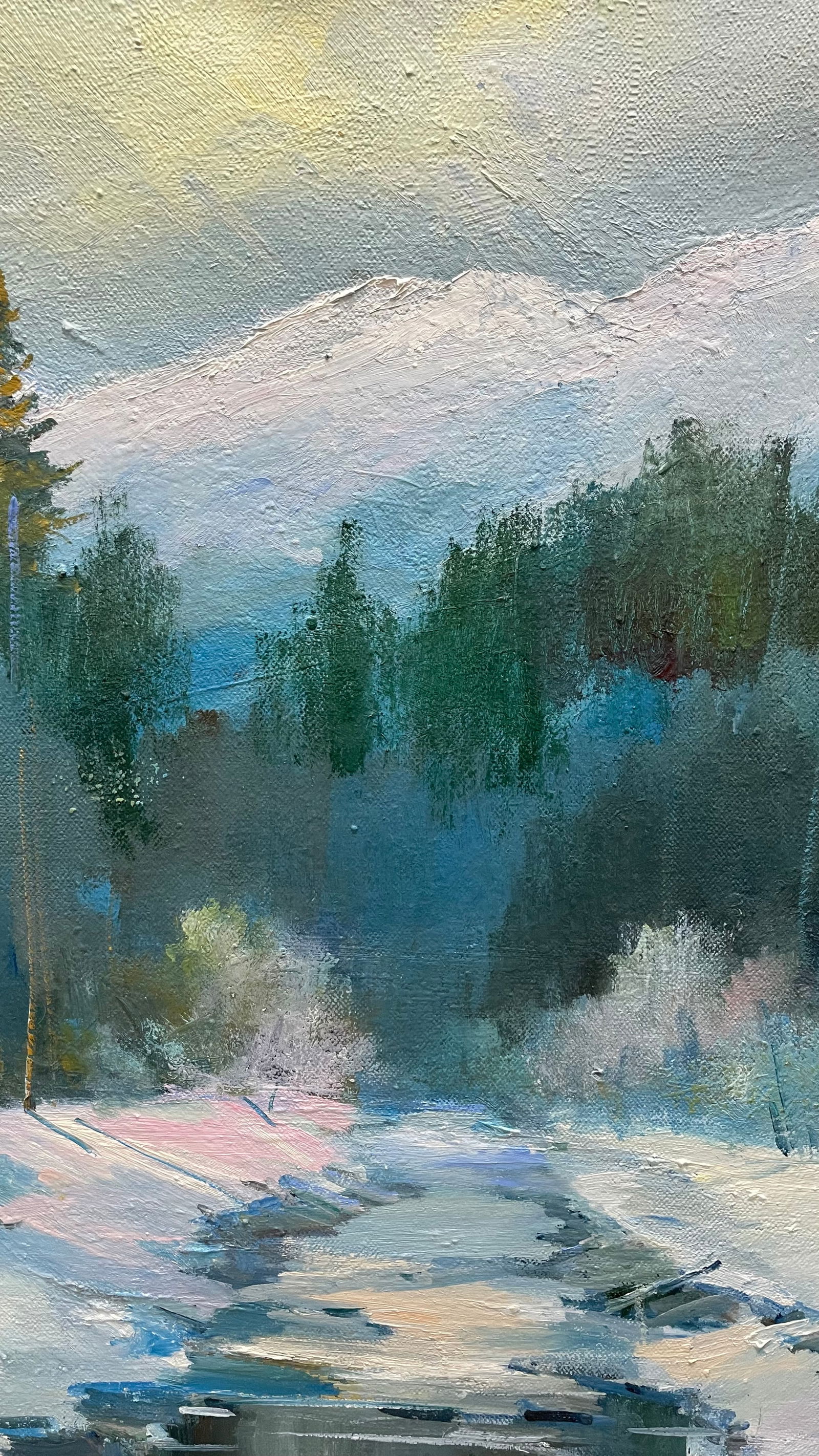 Oil painting Magic winter Ivan Romanyuk - 3