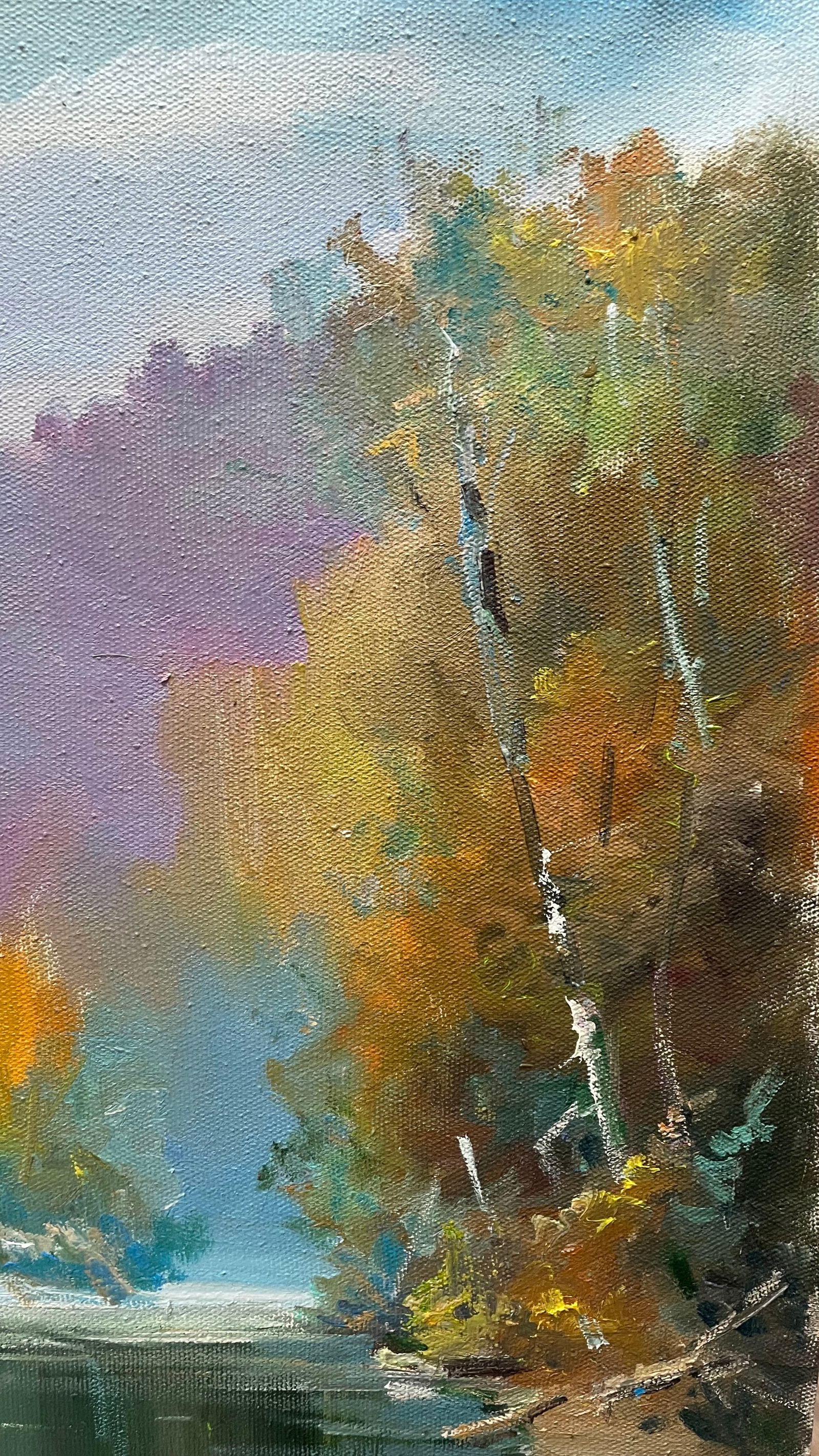 Oil painting Mountain road Ivan Romanyuk - 4