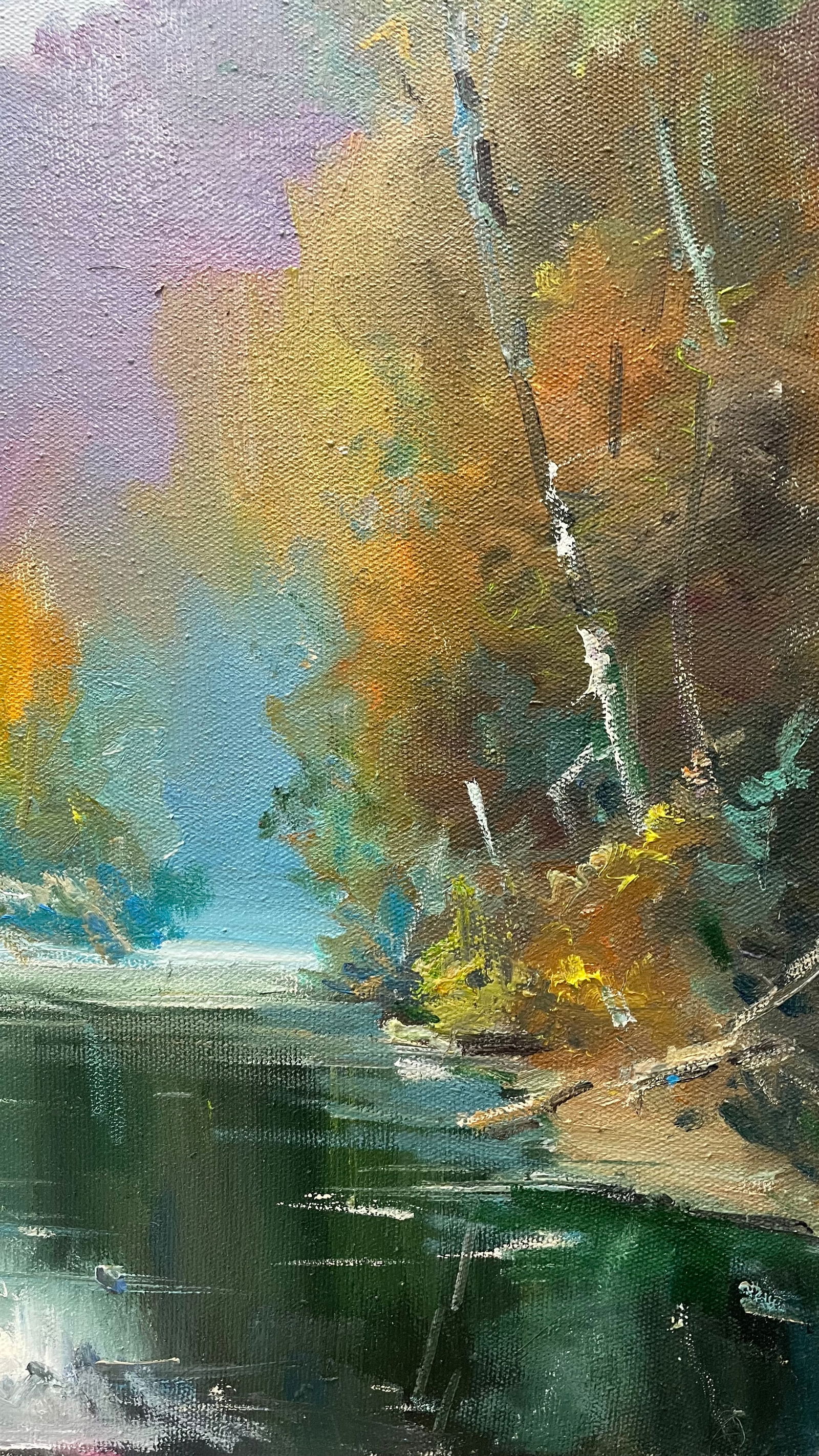 Oil painting Mountain road Ivan Romanyuk - 7