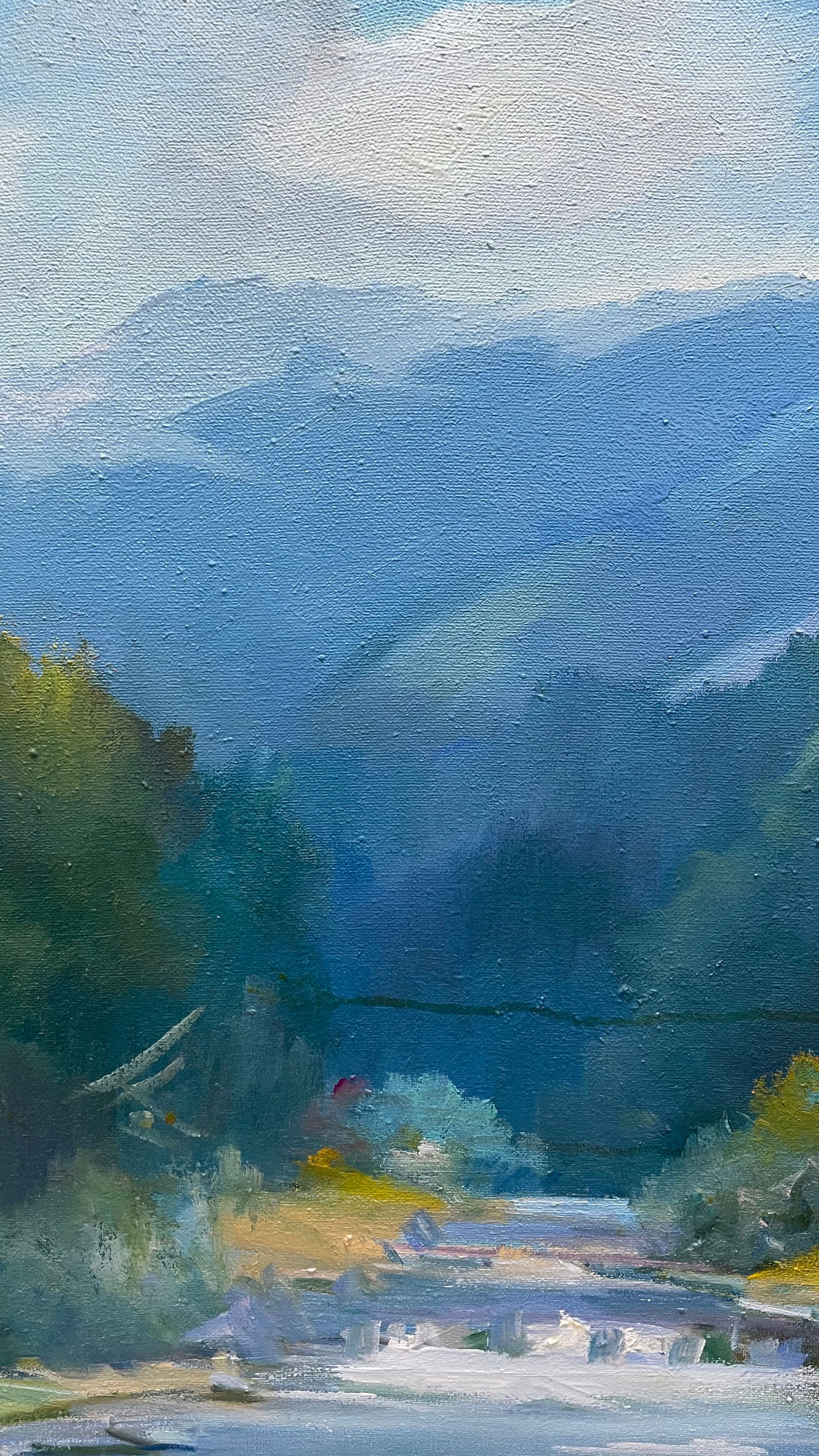 Oil painting Natural smog Ivan Romanyuk - 3