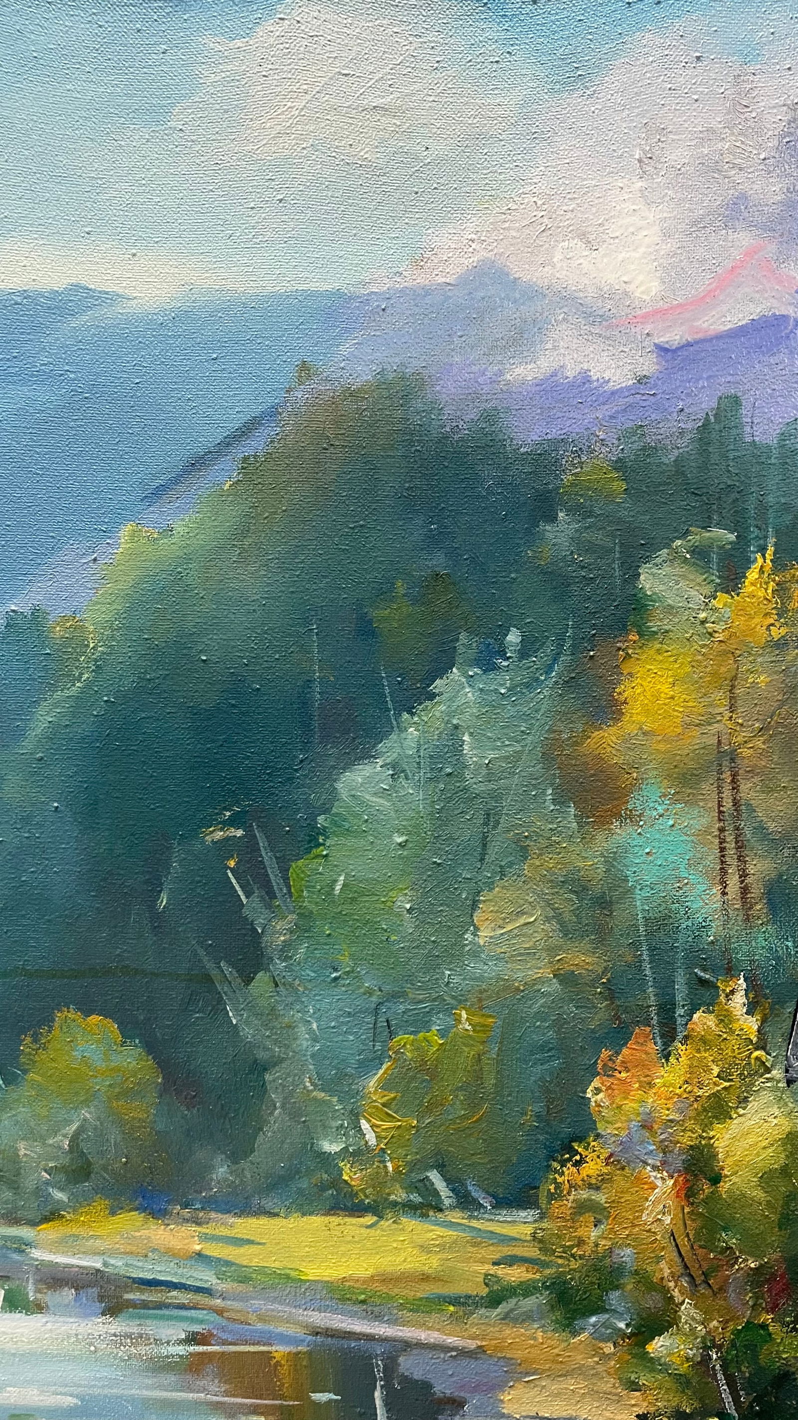 Oil painting Natural smog Ivan Romanyuk - 4