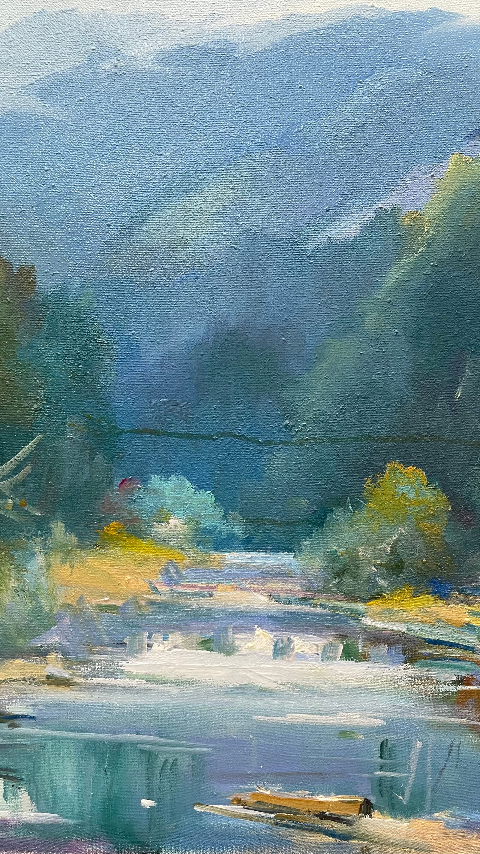 Oil painting Natural smog Ivan Romanyuk - 6