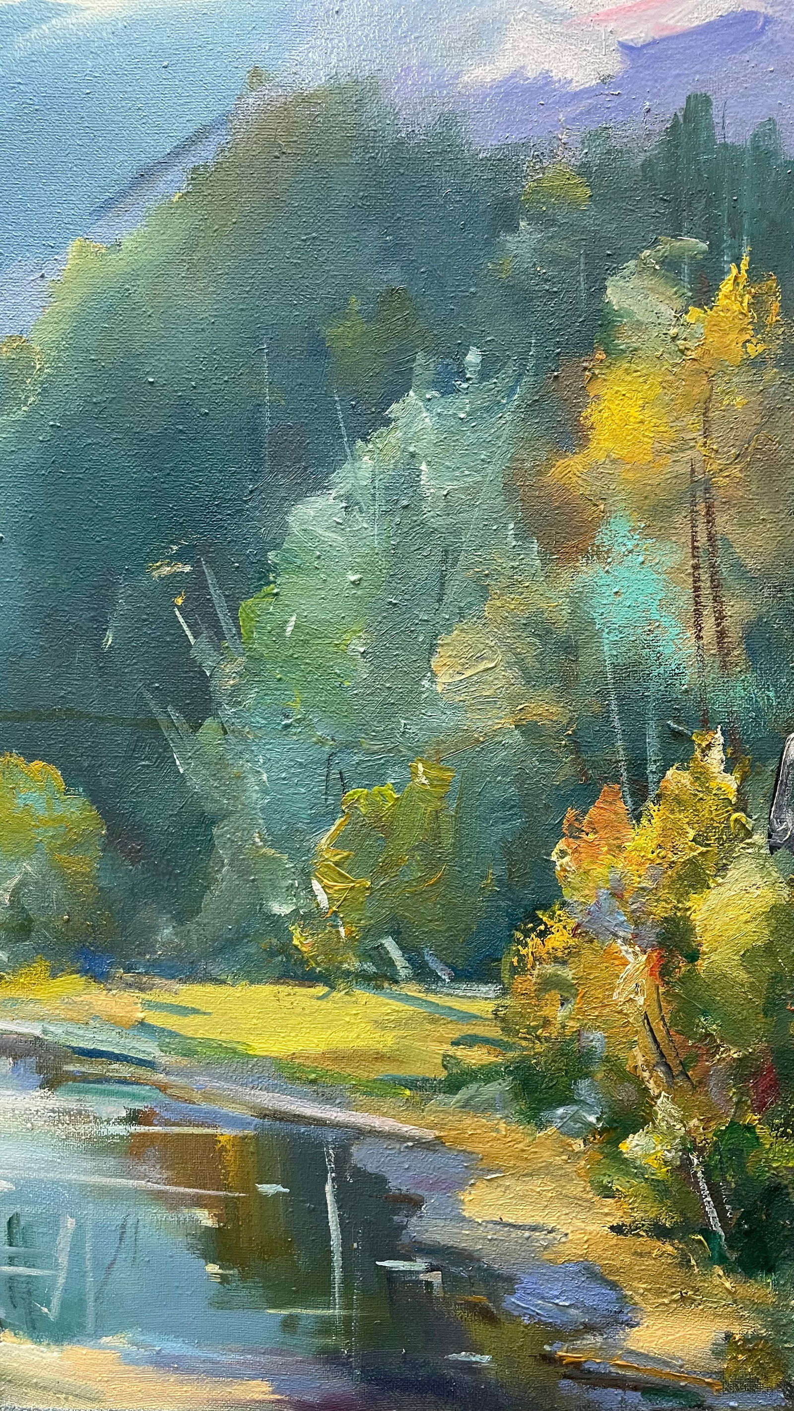 Oil painting Natural smog Ivan Romanyuk - 7