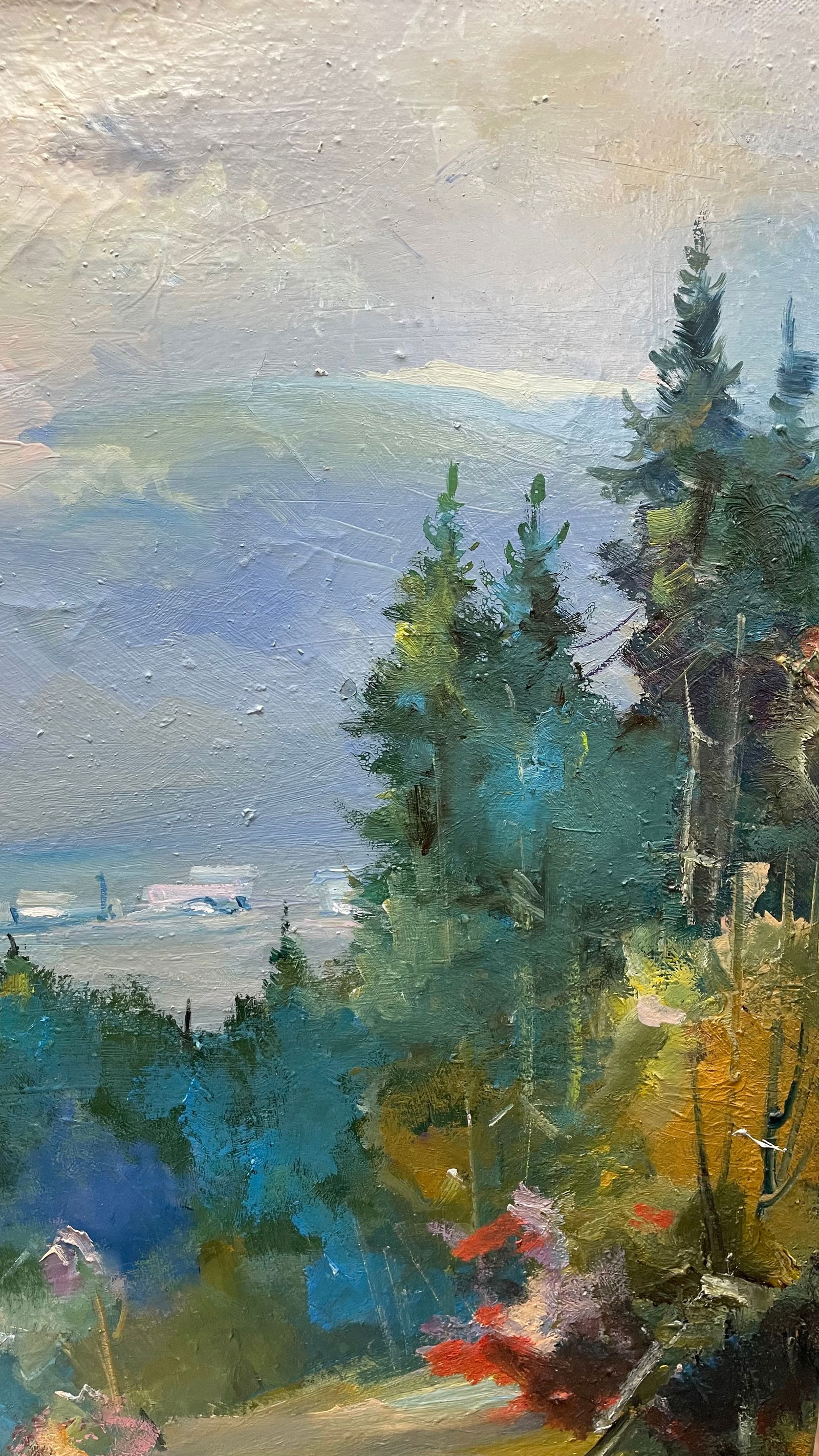 Oil painting Harsh weather Ivan Romanyuk - 4