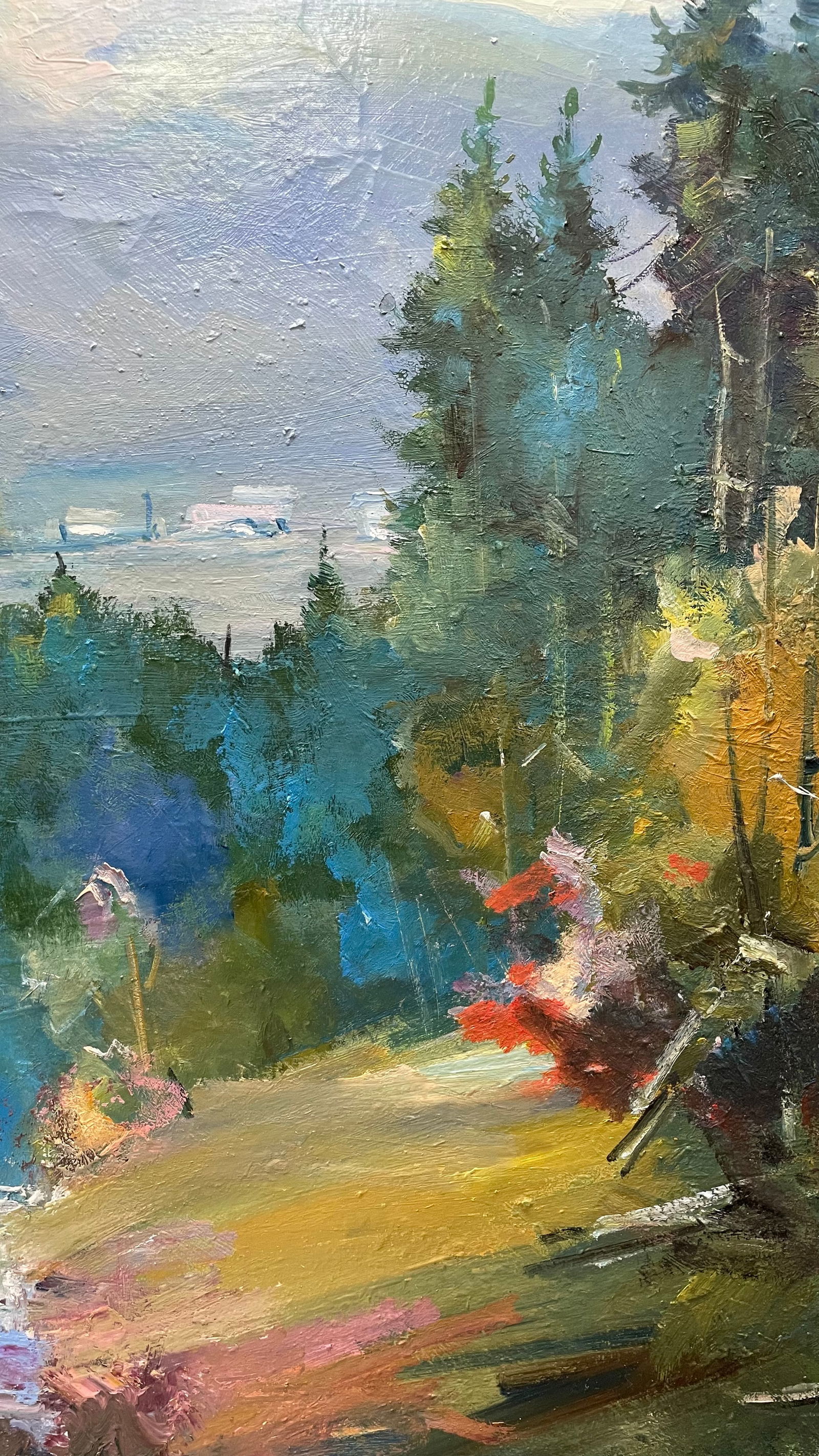 Oil painting Harsh weather Ivan Romanyuk - 7