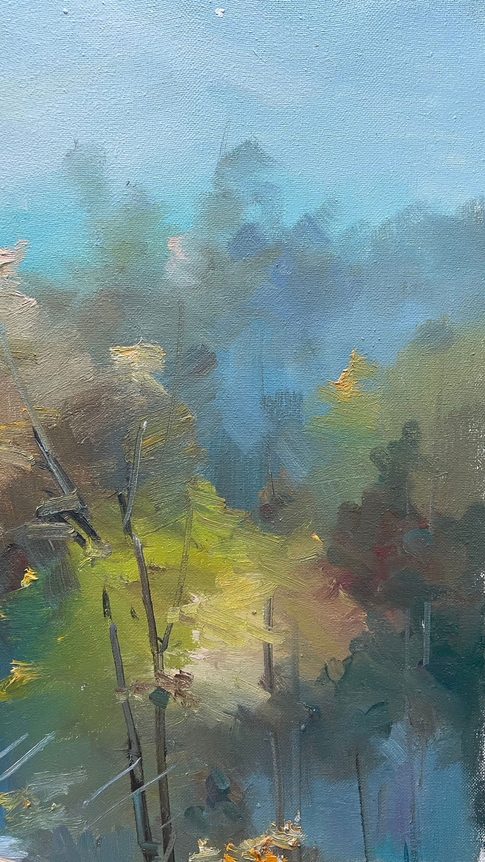 Oil painting Orange trees Ivan Romanyuk - 4