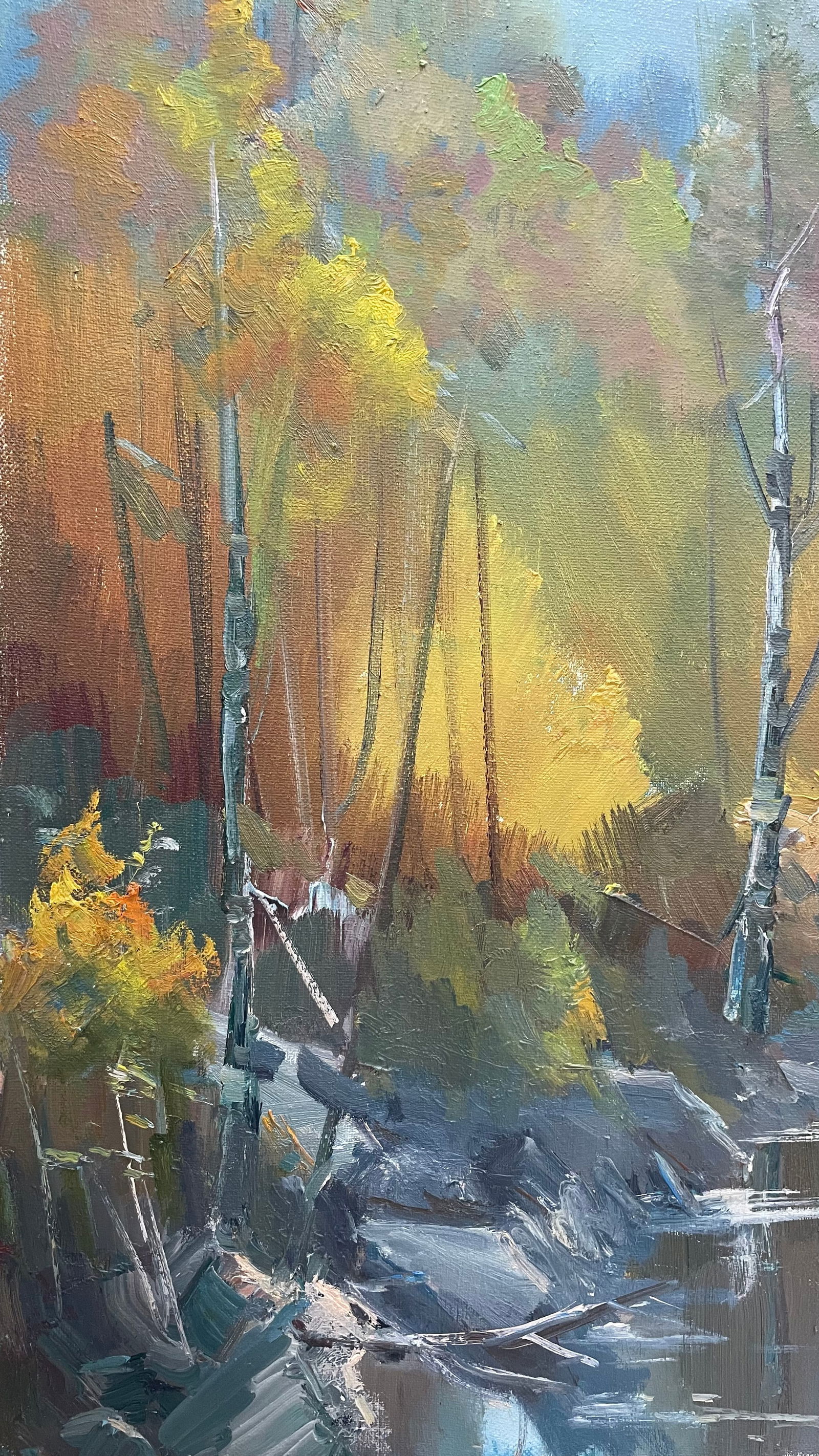 Oil painting Orange trees Ivan Romanyuk - 5