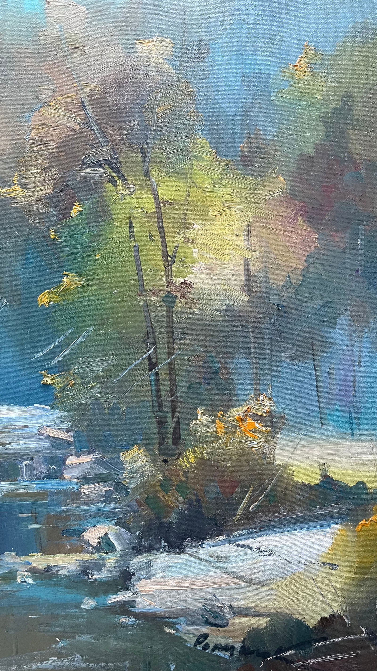 Oil painting Orange trees Ivan Romanyuk - 7