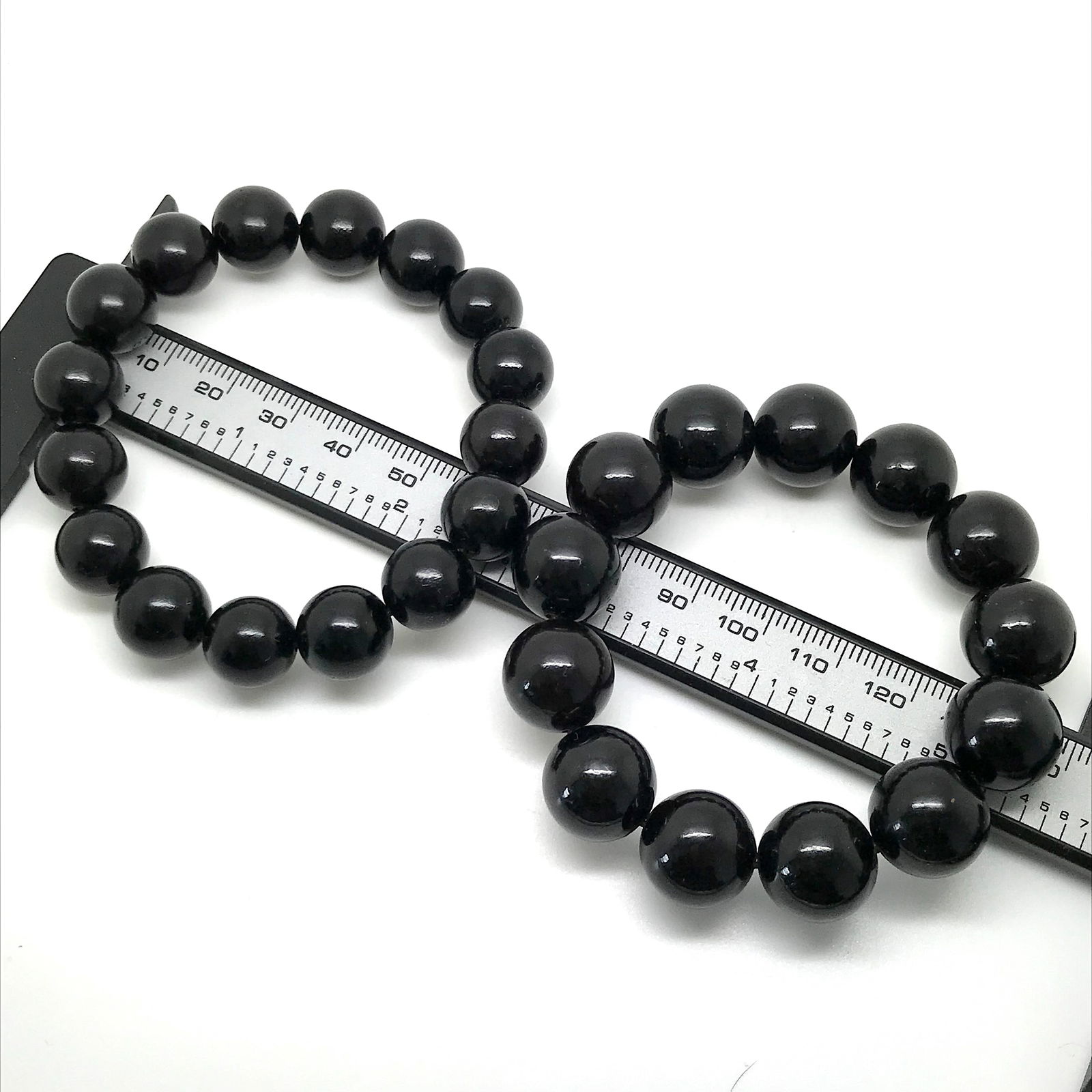 2x bracelet Baltic amber beads in cherry - 5