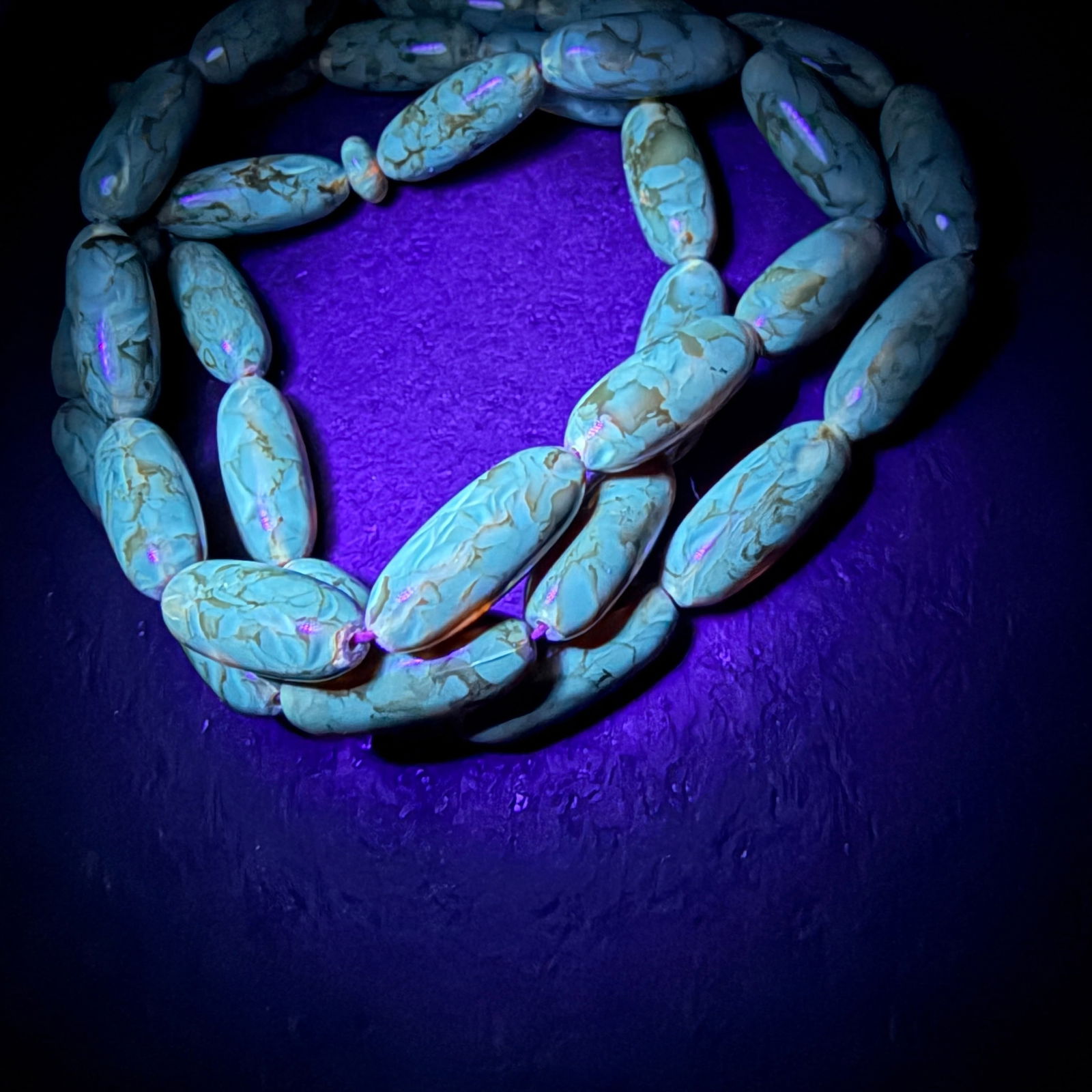 Extraordinary Amber Tesbih made from Capsule shaped Amber beads - 3