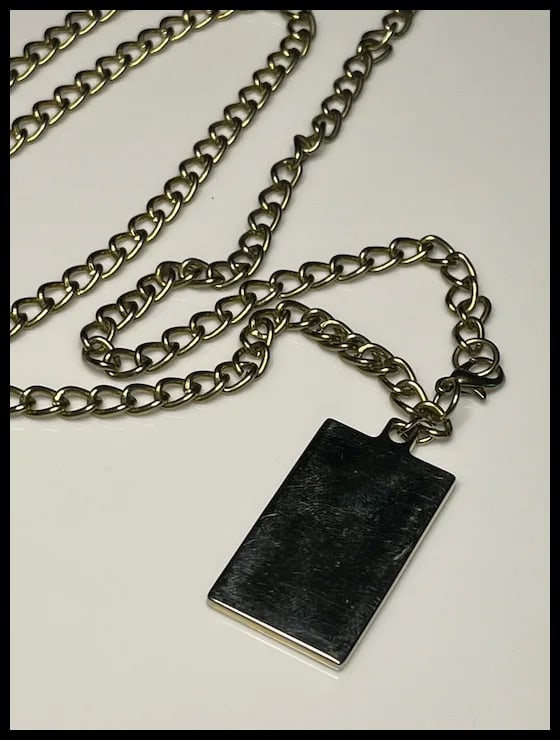 Vintage Yves Saint Laurent Lipstick Necklace - 6