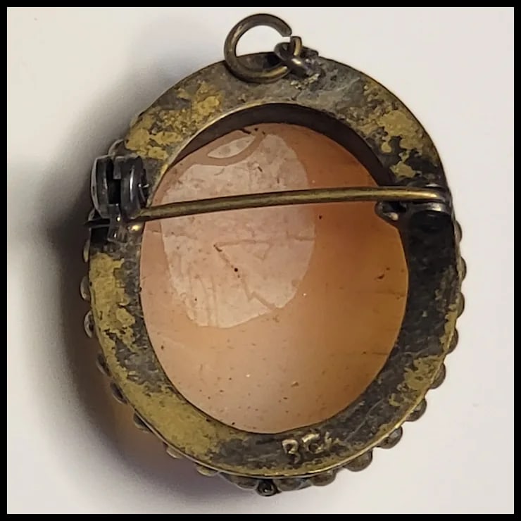 Vintage Cameo Pin/Brooch - 3