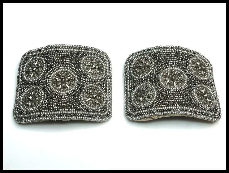 Vintage Lot of Beaded, Rhinestone, and Metal Clips - 5