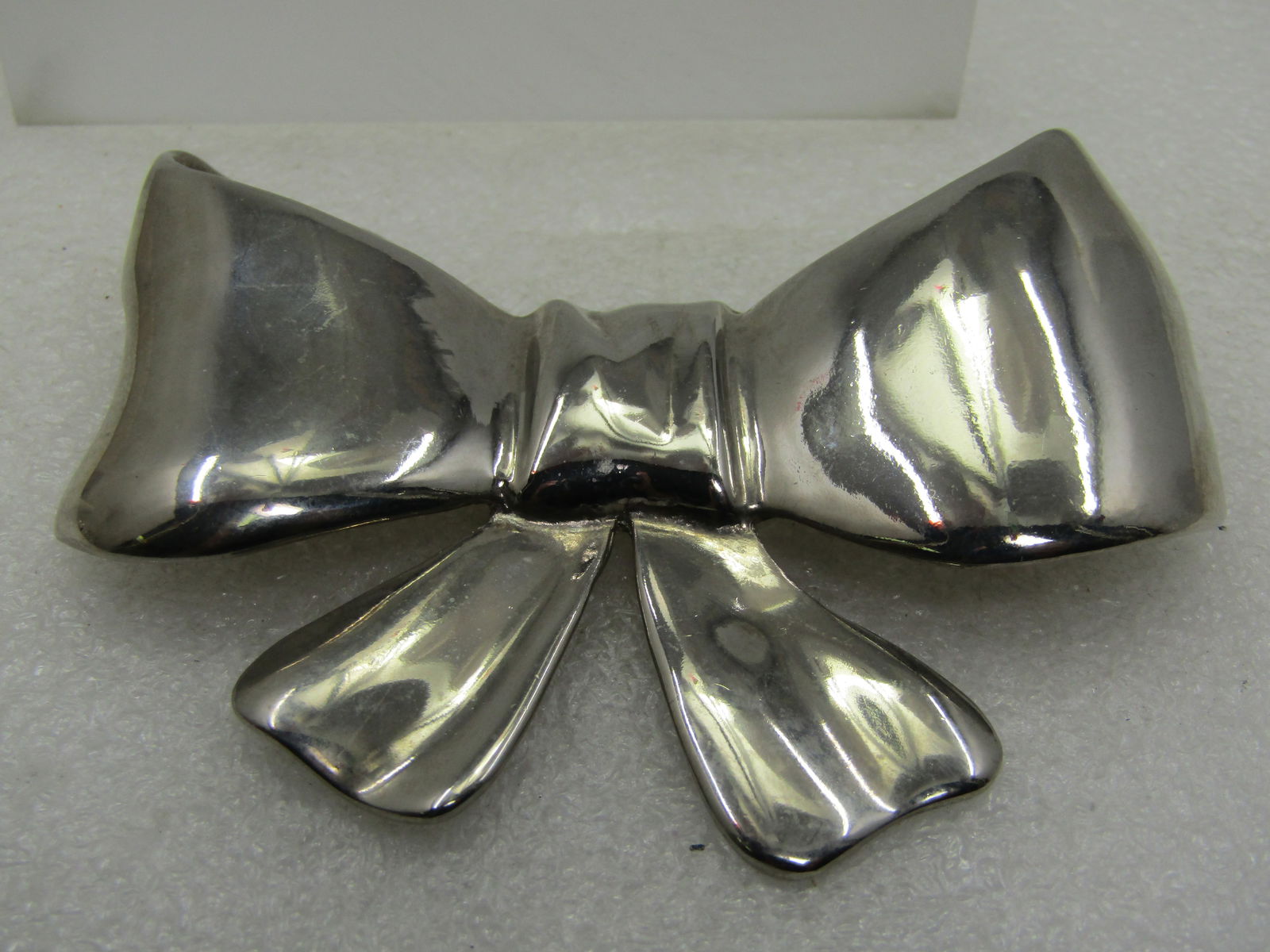 Vintage Large Bow Brooch, 3-D , 3.5" by 2.5" - 5