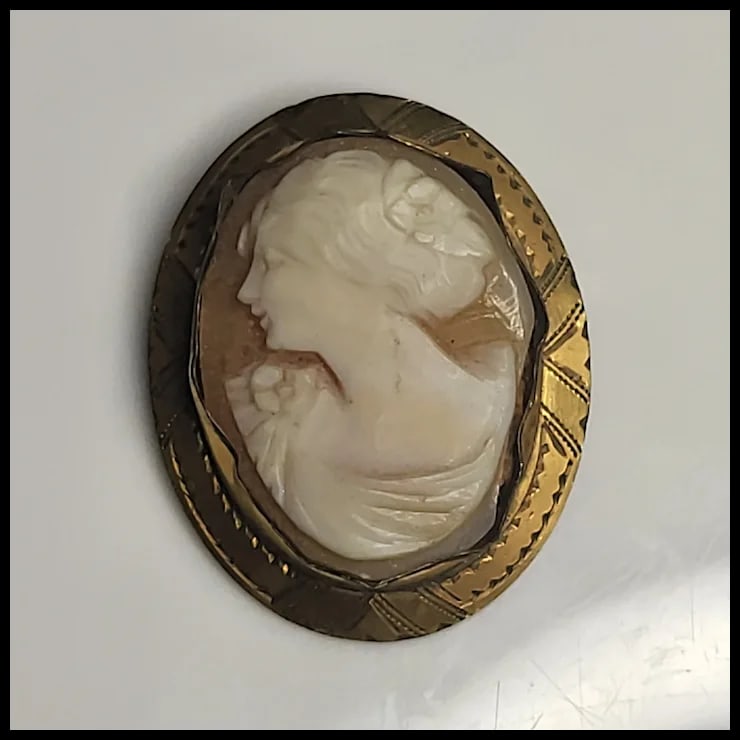 Vintage Cameo Pin/Pendant/Brooch - 2