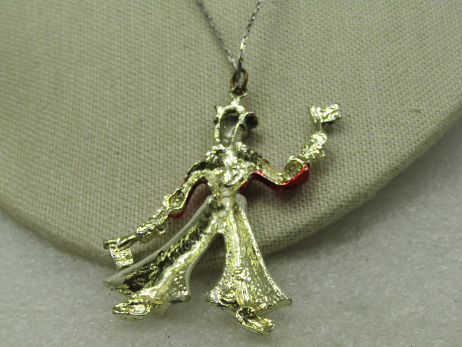 Vintage Enameled Sailor Necklace, 28", 1950s-1960's, - 3