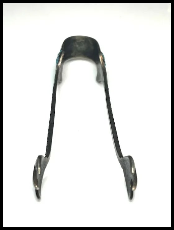 Vintage Sterling Silver and Enamel Forget Me Not Spoon - 6