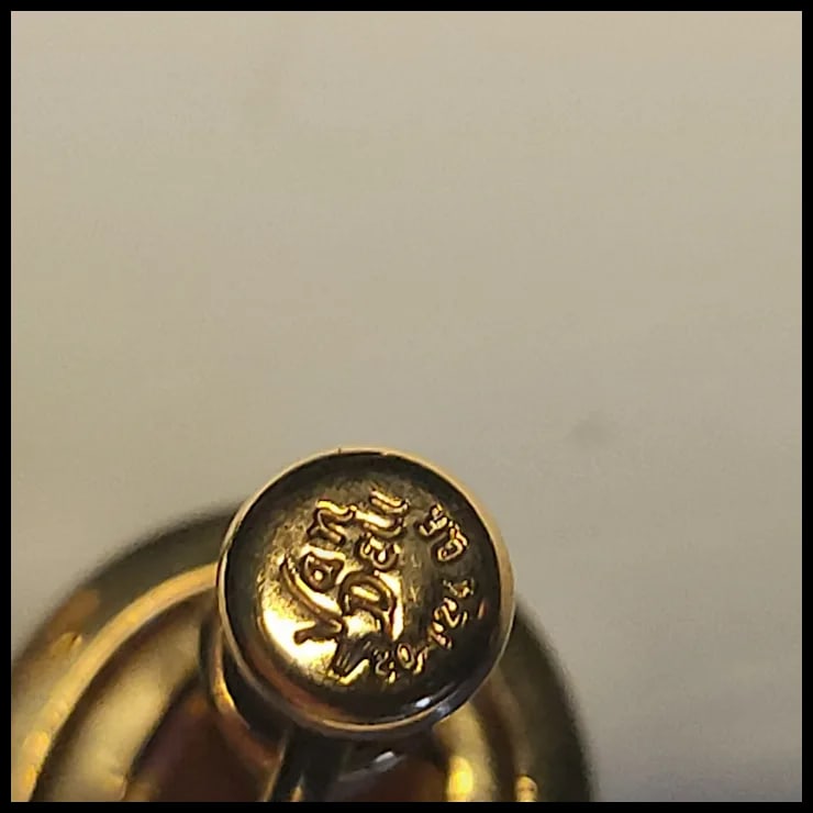 Vintage Van Dell Shell Screw Back Cameo Earrings - 5