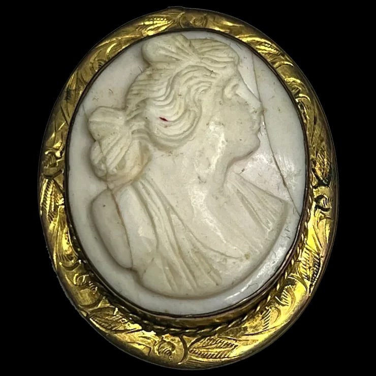Vintage Cameo Brooch/Pin (1 of 4)
