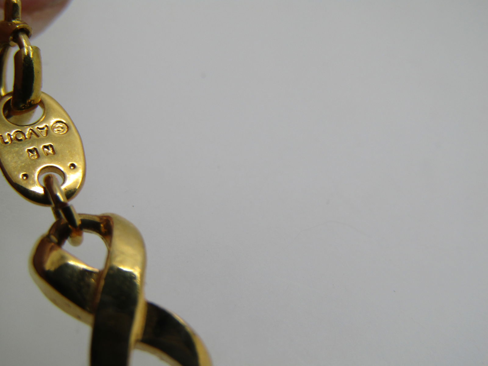 Vintage Purple Rhinestone Tennis Bracelet, Signed N.R. Avon, 7", 1980's - 5