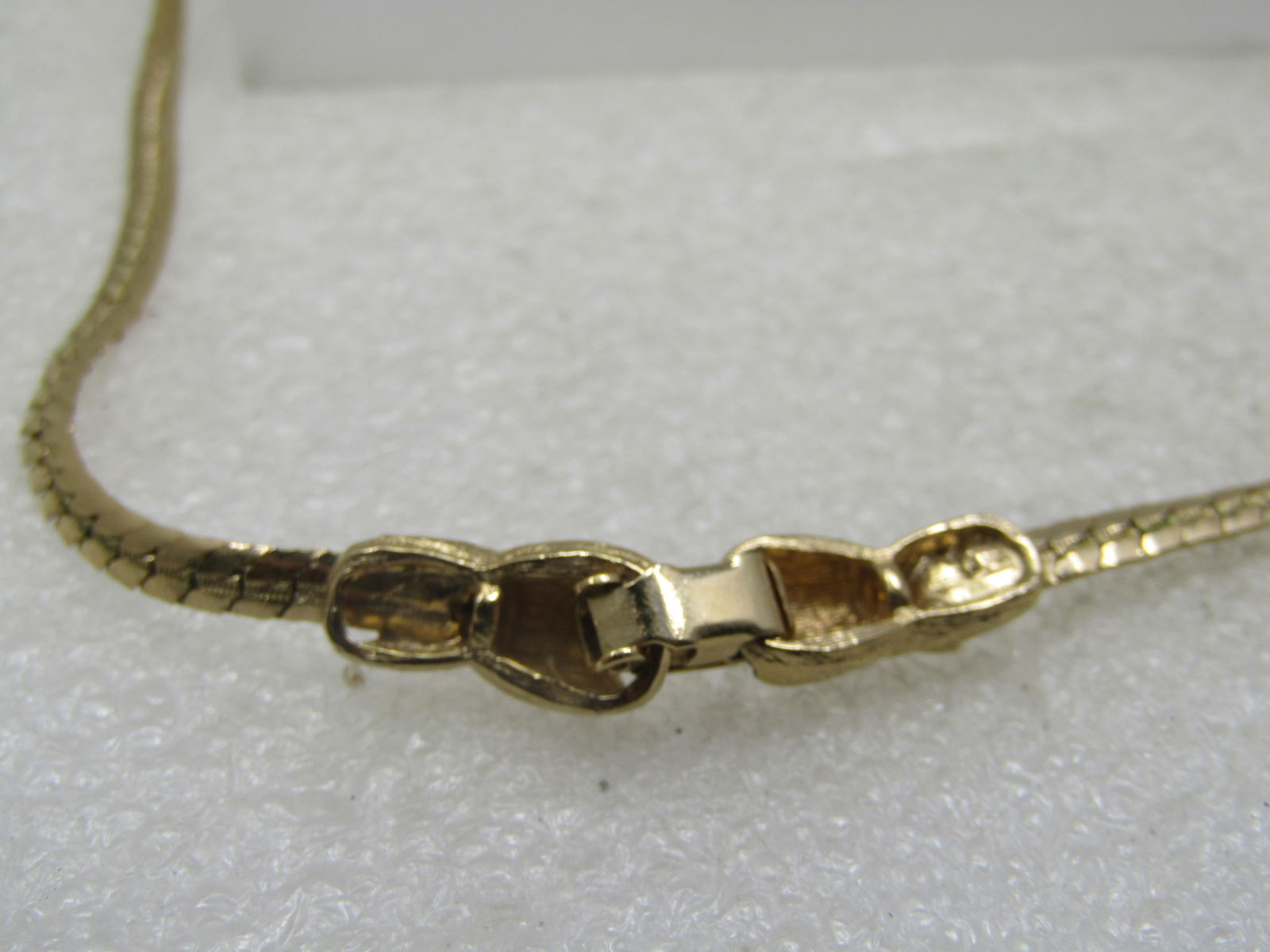 Vintage Clear Cascading Rhinestone Necklace Earrings Sett, 15" - 7