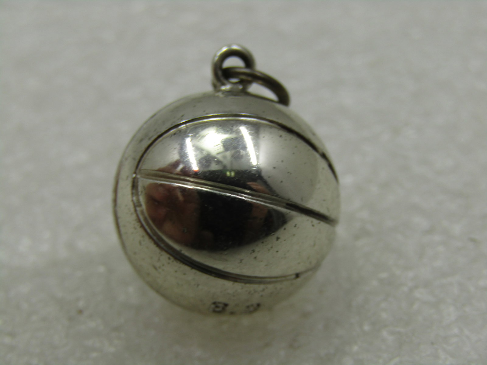 Vintage Sterling Basketball Dream Game Charm/Pendant, Olympics 1992 - 4