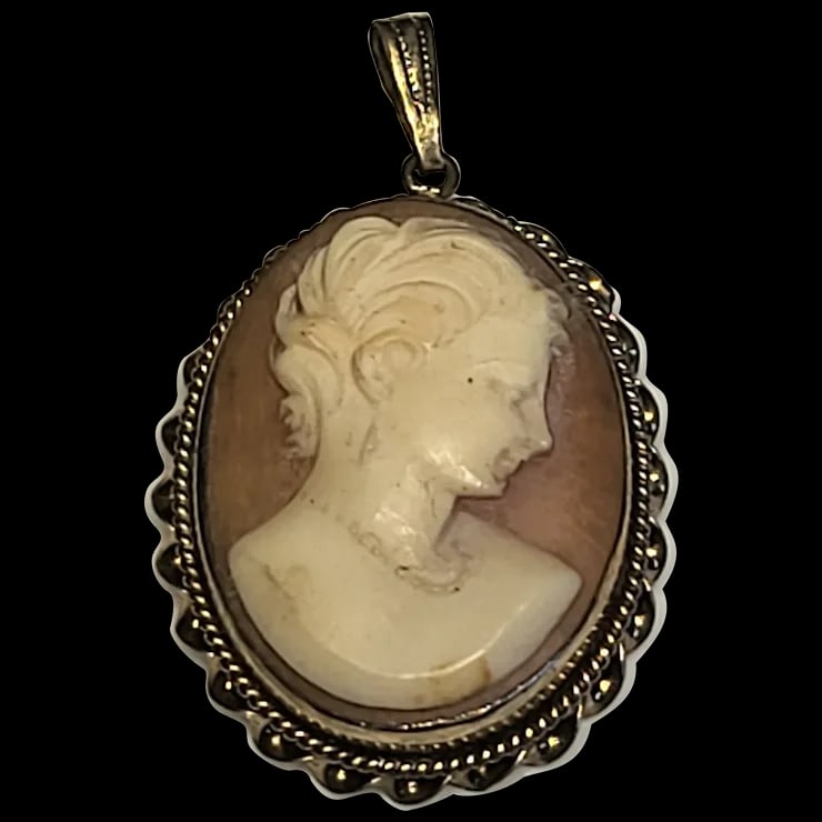 Vintage Cameo Pendant/Brooch (1 of 5)