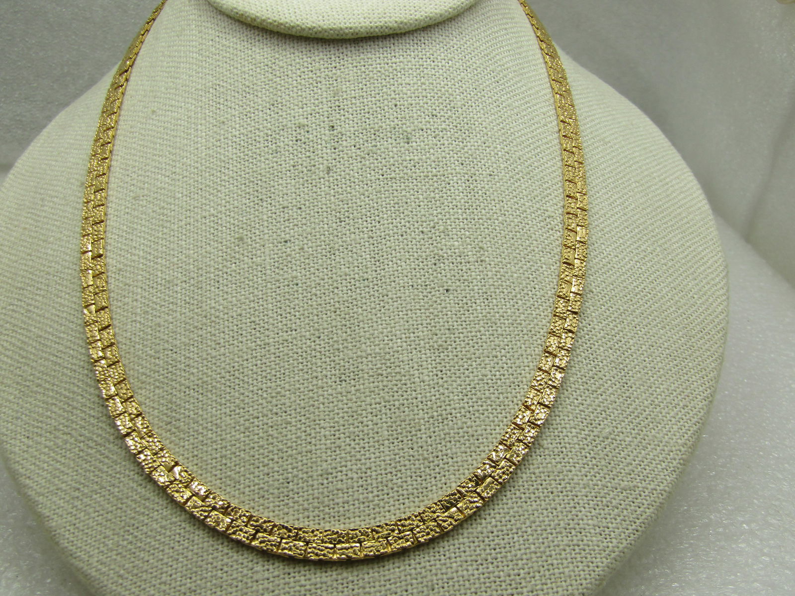 Vintage 10kt Plated I LOVE YOU Necklace, Reversible 18" - 2