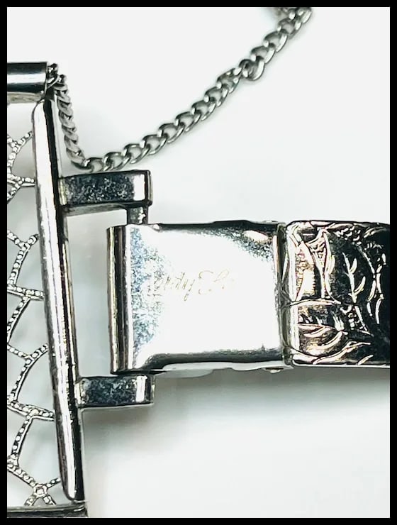Estate Judy Lee Filigree Bracelet - 6