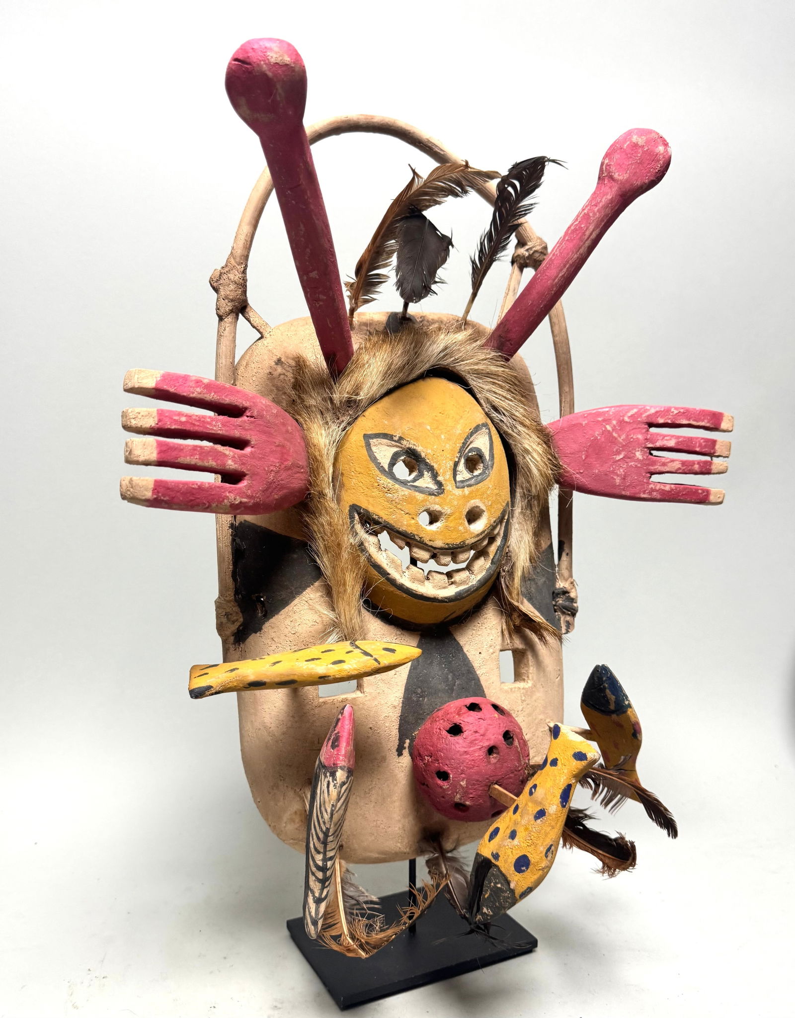 Inuit Eskimo Mask Alaska - 5